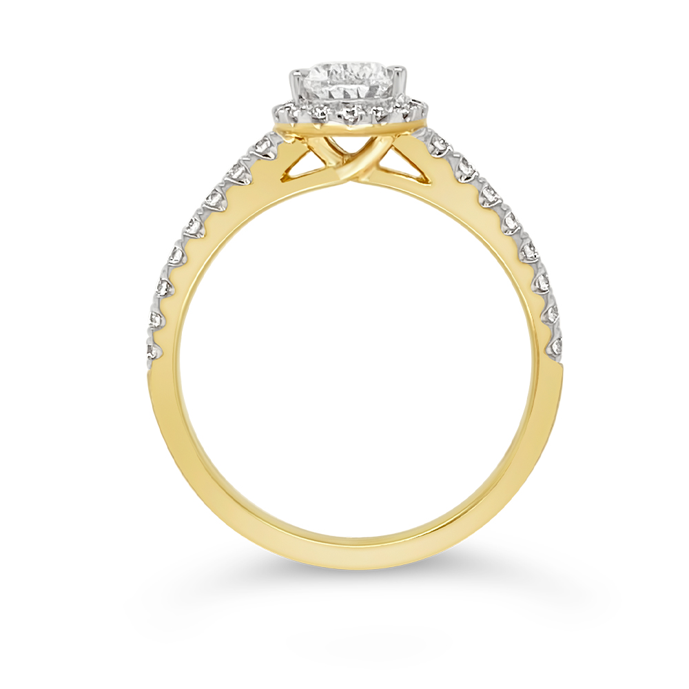 Yes By Martin Binder Diamond Engagement Ring (0.96 Ct. Tw.)