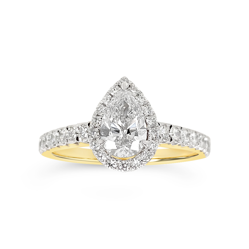 Yes By Martin Binder Diamond Engagement Ring (0.96 Ct. Tw.)