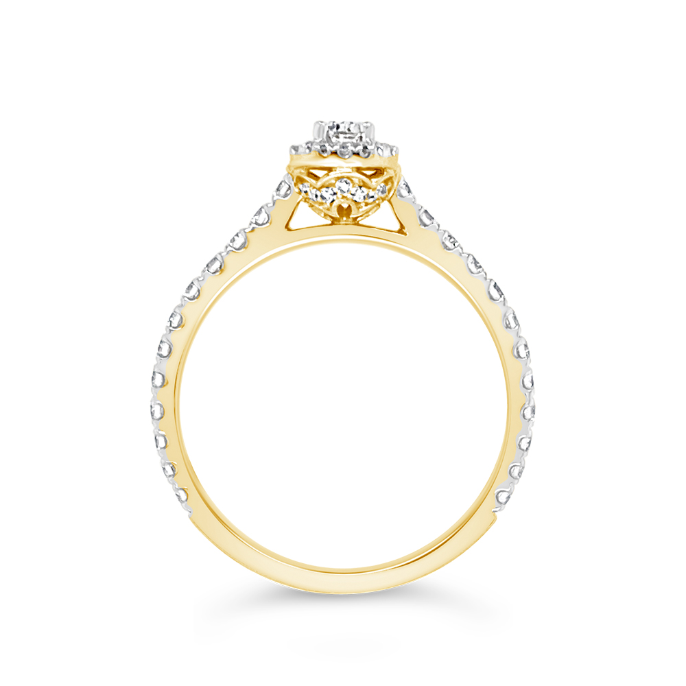 Yes By Martin Binder Diamond Engagement Ring (0.73 Ct. Tw.)