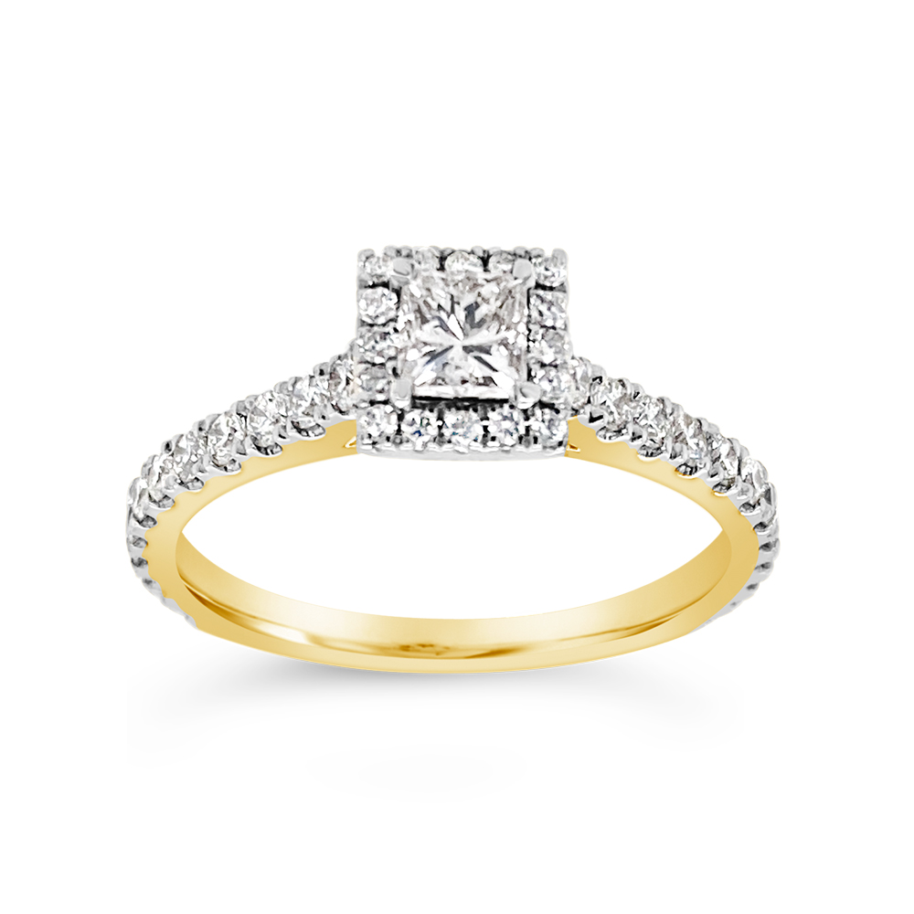 Yes By Martin Binder Diamond Engagement Ring (0.84 Ct. Tw.)