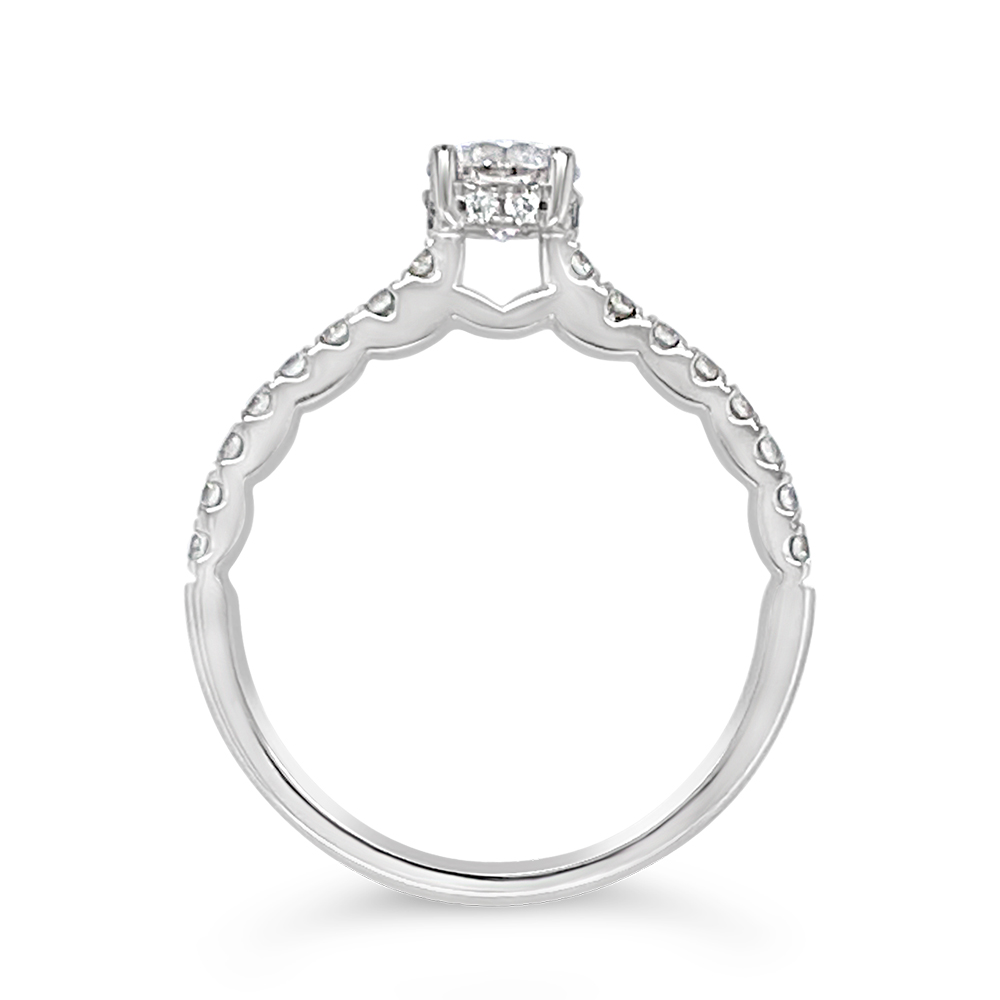 Yes By Martin Binder Diamond Engagement Ring (0.76 Ct. Tw.)