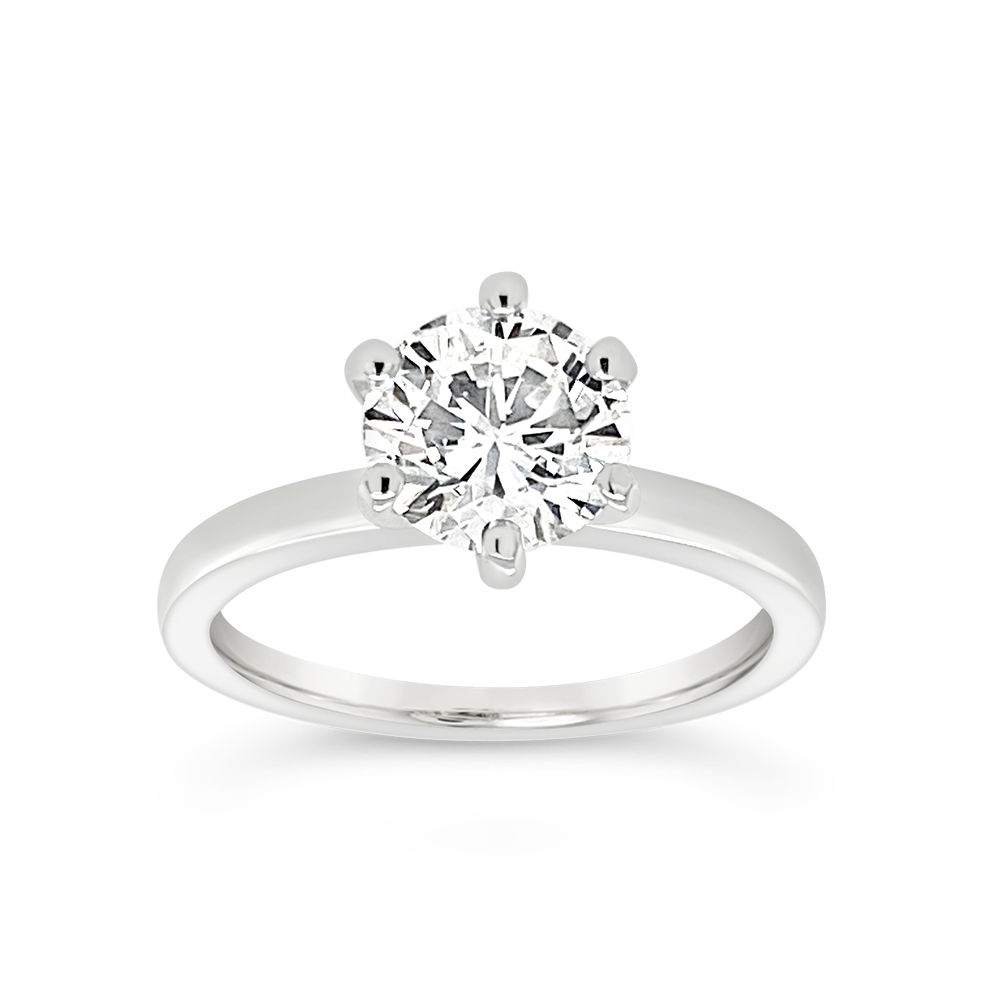 Yes By Martin Binder Diamond Solitaire Engagement Ring (1.36 Ct. Tw.)