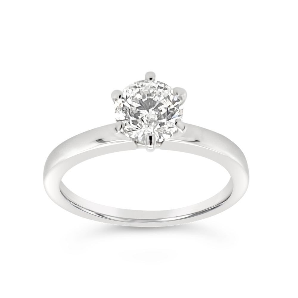 Yes By Martin Binder Diamond Solitaire Engagement Ring (0.97 Ct. Tw.)