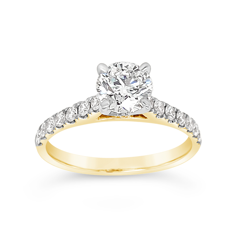 Yes By Martin Binder Diamond Engagement Ring (1.24 Ct. Tw.)