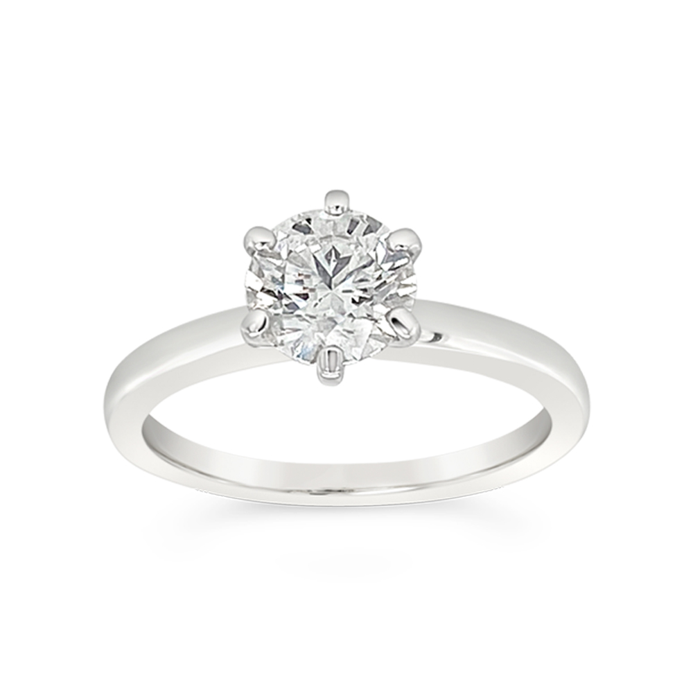 Yes By Martin Binder Solitaire Diamond Engagement Ring (1.01 Ct. Tw.)