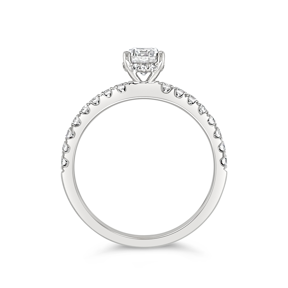 Yes By Martin Binder Round Diamond Engagement Ring (0.92 Ct. Tw.)