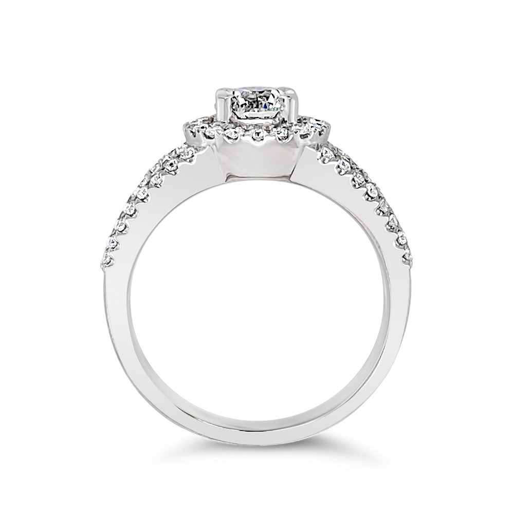 Yes By Martin Binder Platinum Diamond Engagement Ring (1.58 Ct. Tw.)