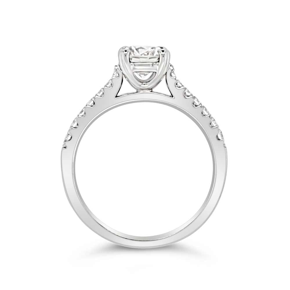 Yes By Martin Binder Round Diamond Engagement Ring (1.20 Ct. Tw.)