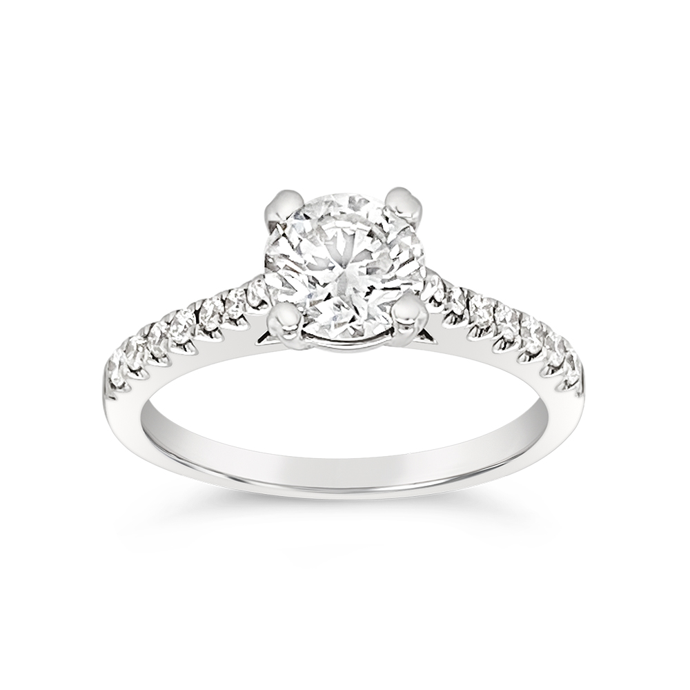 Yes By Martin Binder Round Diamond Engagement Ring (1.20 Ct. Tw.)