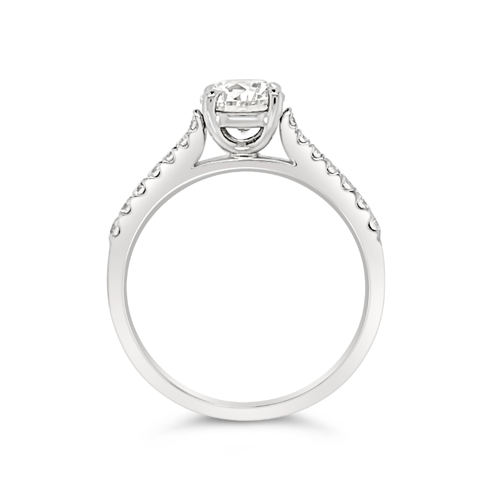 Yes By Martin Binder Round Diamond Engagement Ring (1.21 Ct. Tw.)