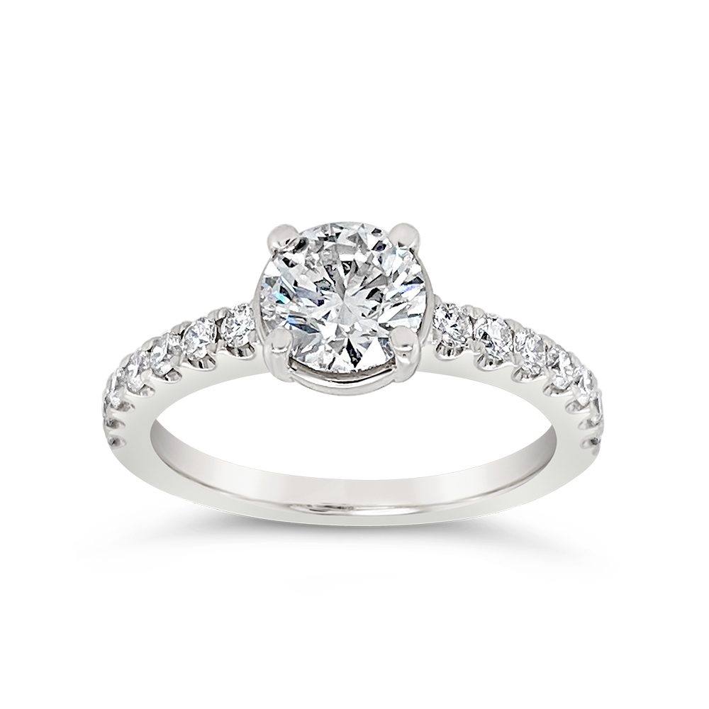 Yes By Martin Binder Round Diamond Engagement Ring (1.40 Ct. Tw.)