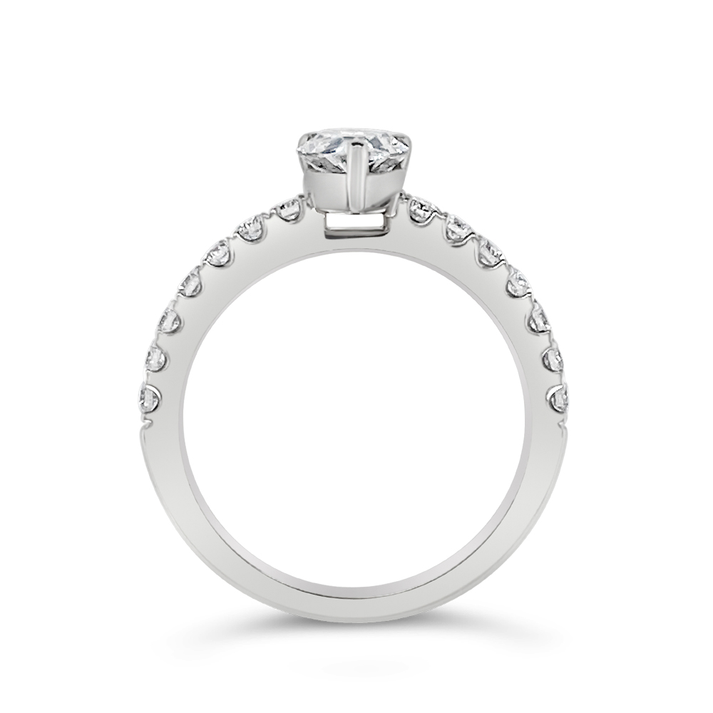 Yes By Martin Binder Pear Diamond Engagement Ring (1.30 Ct. Tw.)