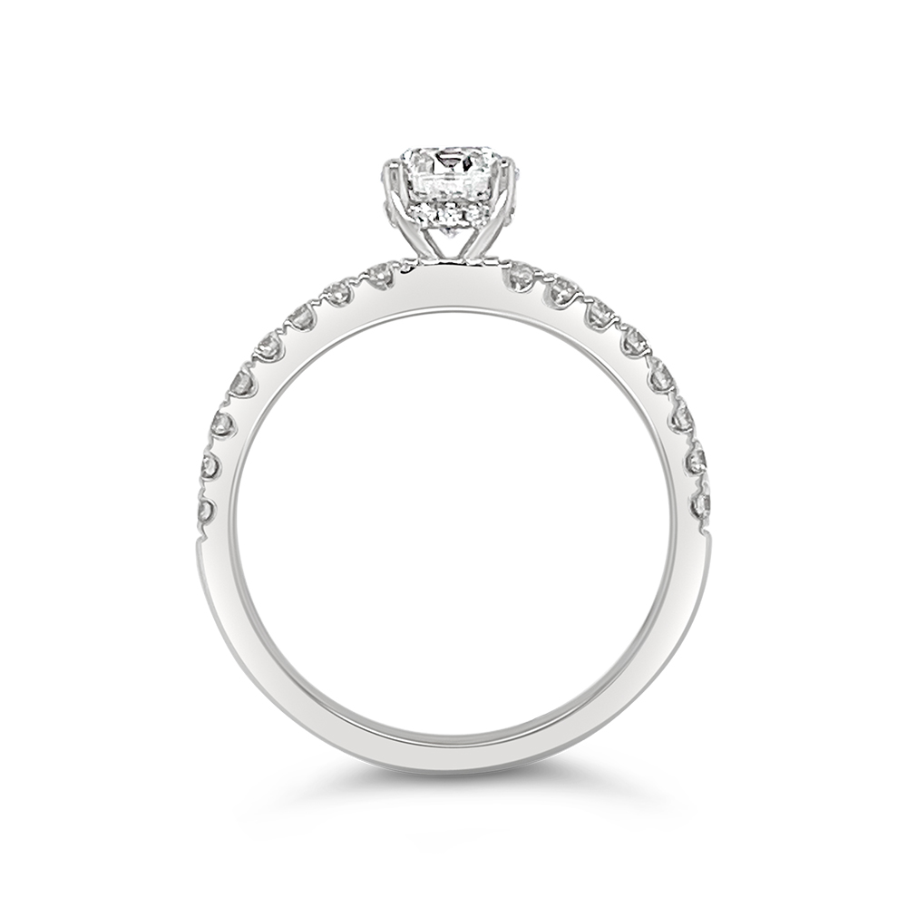 Yes By Martin Binder Round Diamond Engagement Ring (0.90 Ct. Tw.)