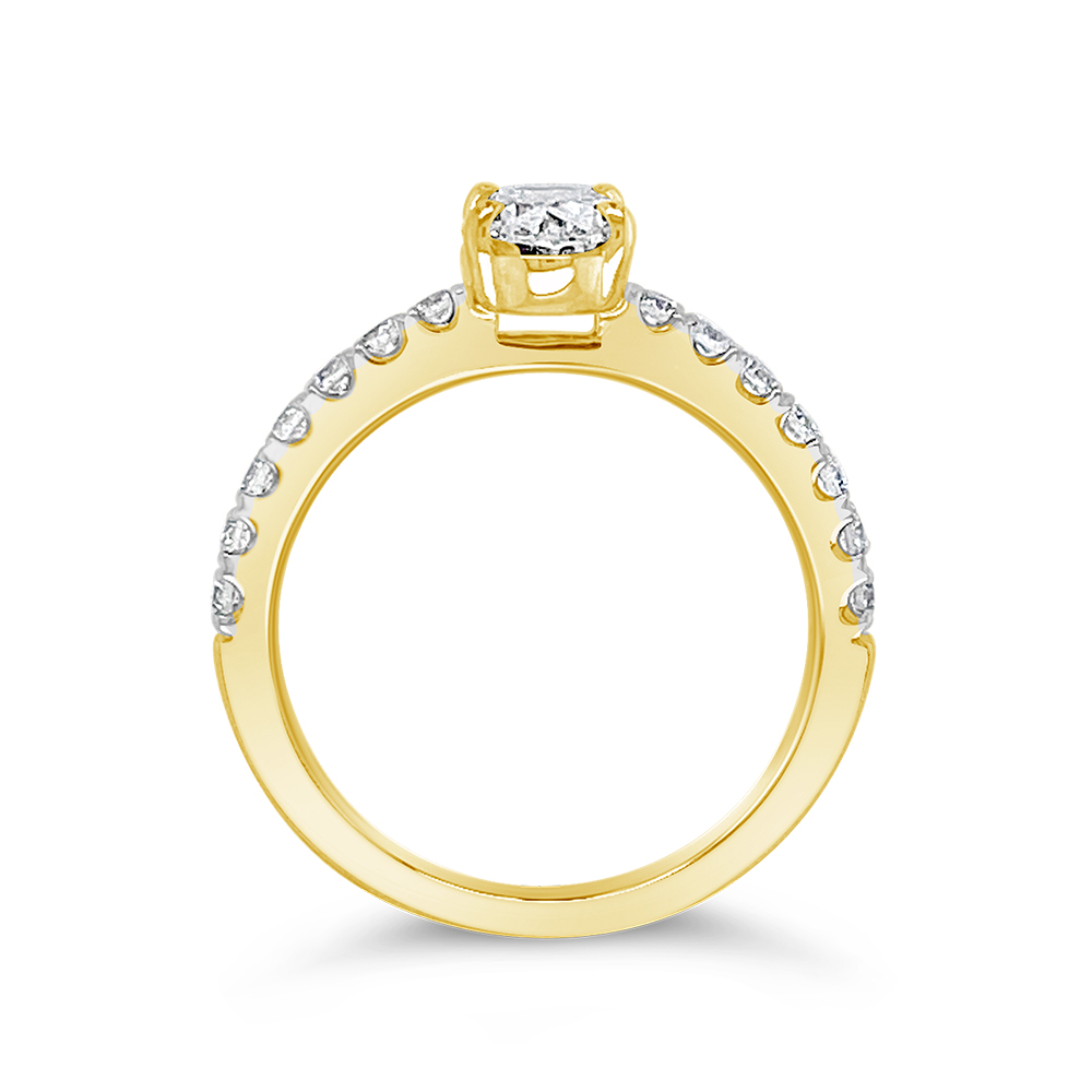Yes By Martin Binder Oval Diamond Engagement Ring (1.58 Ct. Tw.)