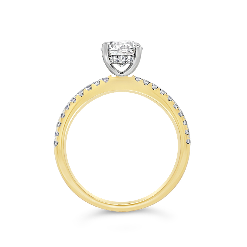 Yes By Martin Binder Classic Round Diamond Engagement Ring (1.25 Ct. Tw.)