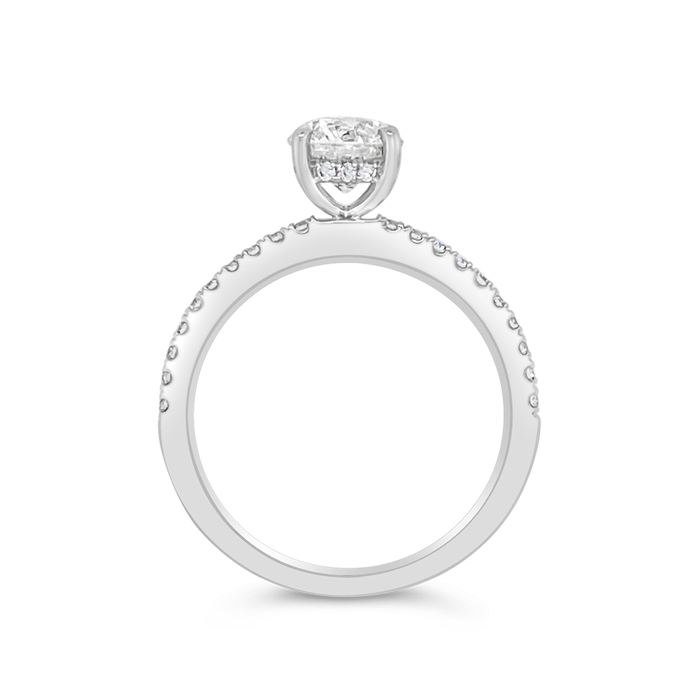 Yes By Martin Binder Classic Round Diamond Engagement Ring (1.25 Ct. Tw.)