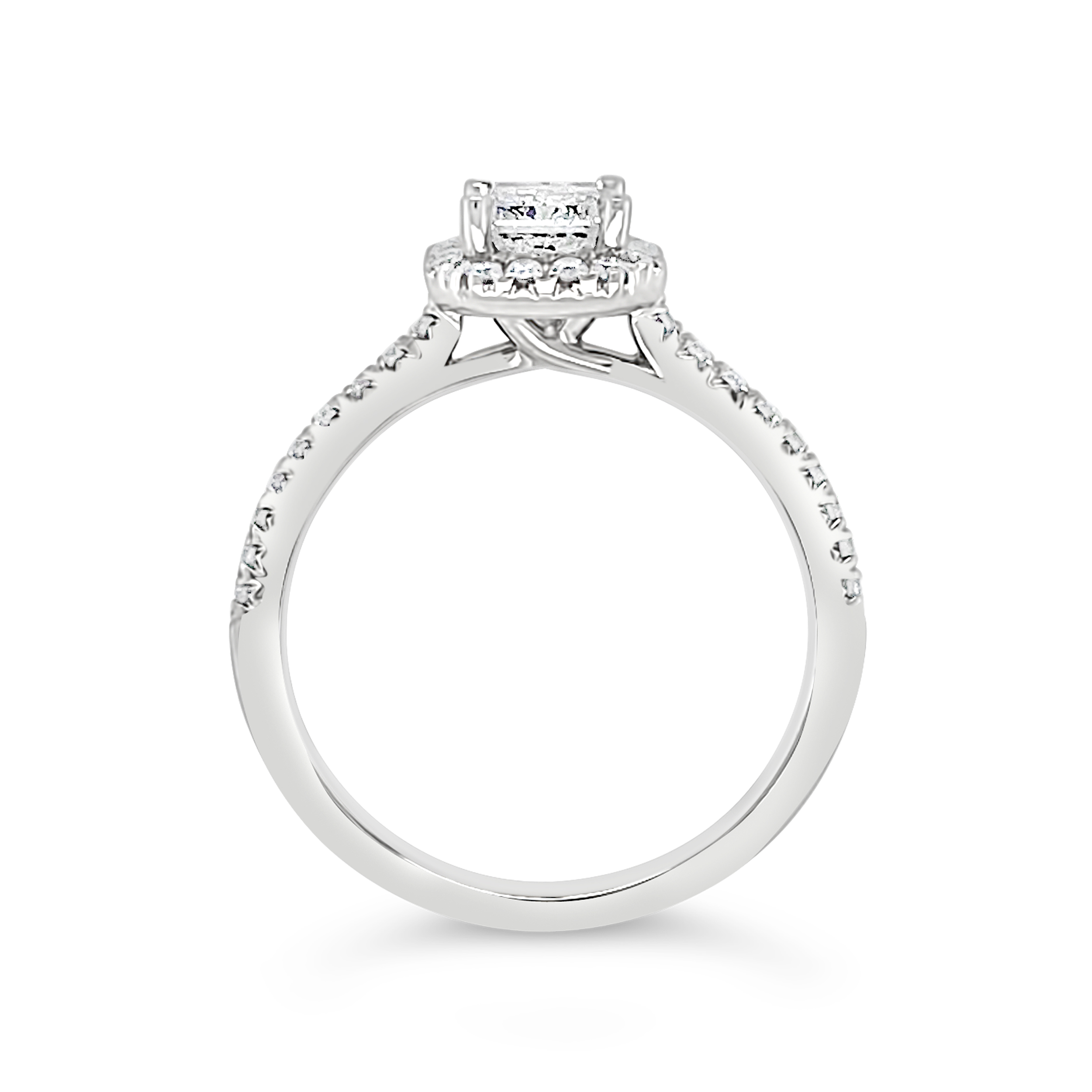 Yes By Martin Binder Radiant Diamond Engagement Ring (1.26 Ct. Tw.)