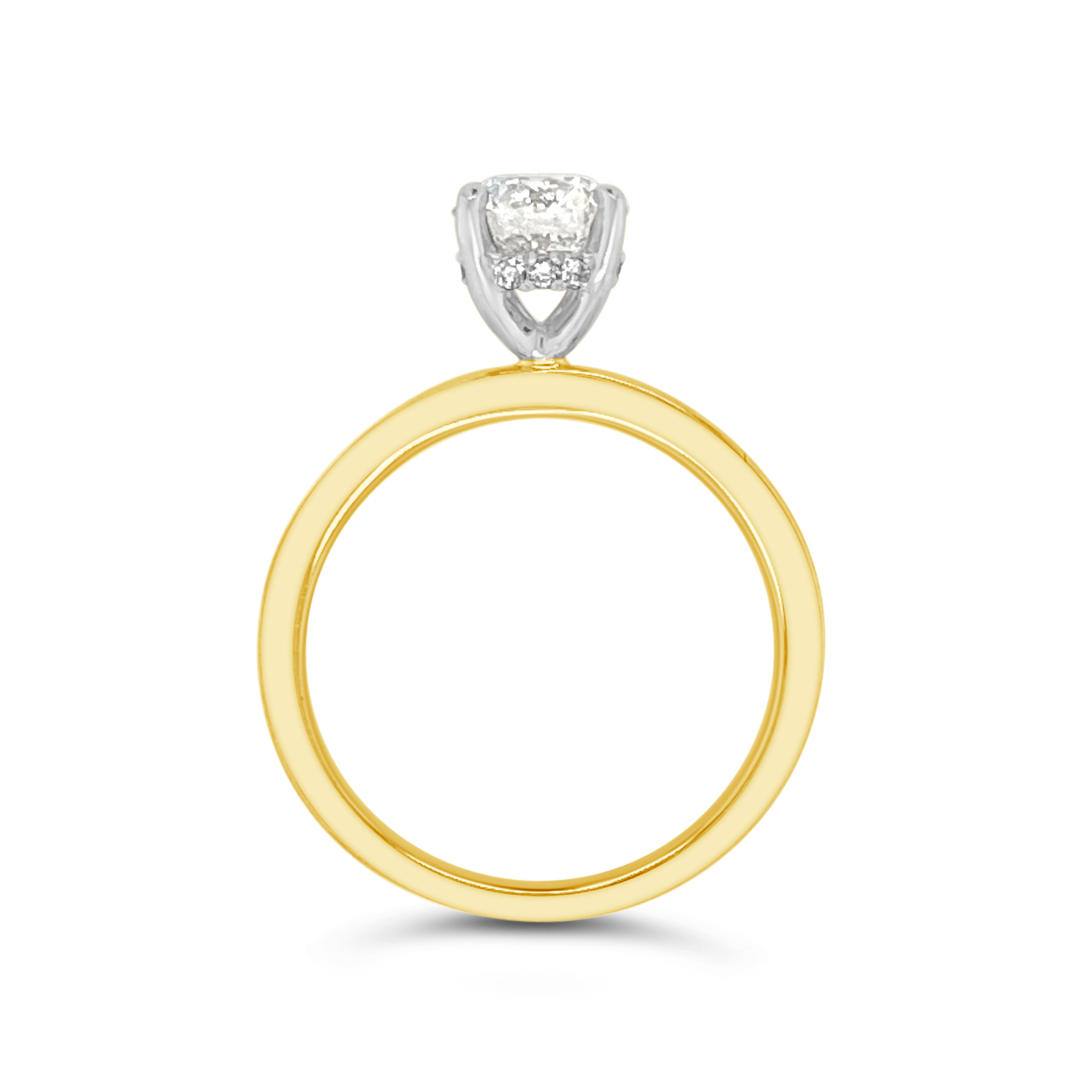 Yes By Martin Binder Round Solitaire Diamond Engagement Ring (1.07 Ct. Tw.)