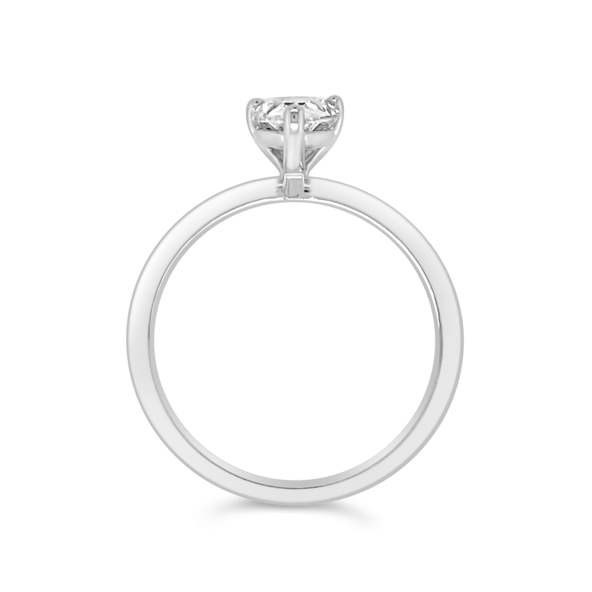Yes By Martin Binder Solitaire Diamond Engagement Ring (0.93 Ct. Tw.)