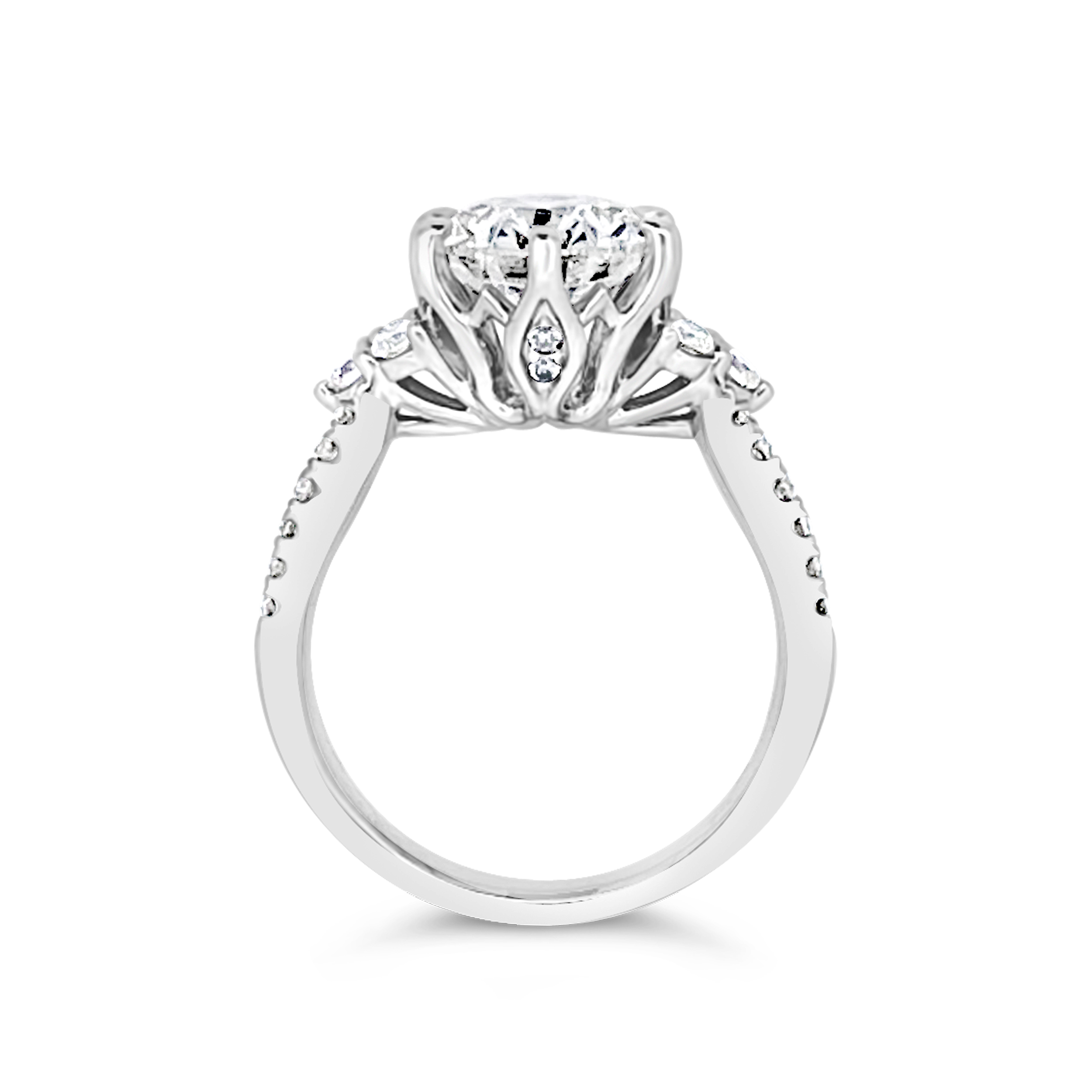 Yes By Martin Binder Diamond Engagement Ring (3.18 Ct. Tw.)