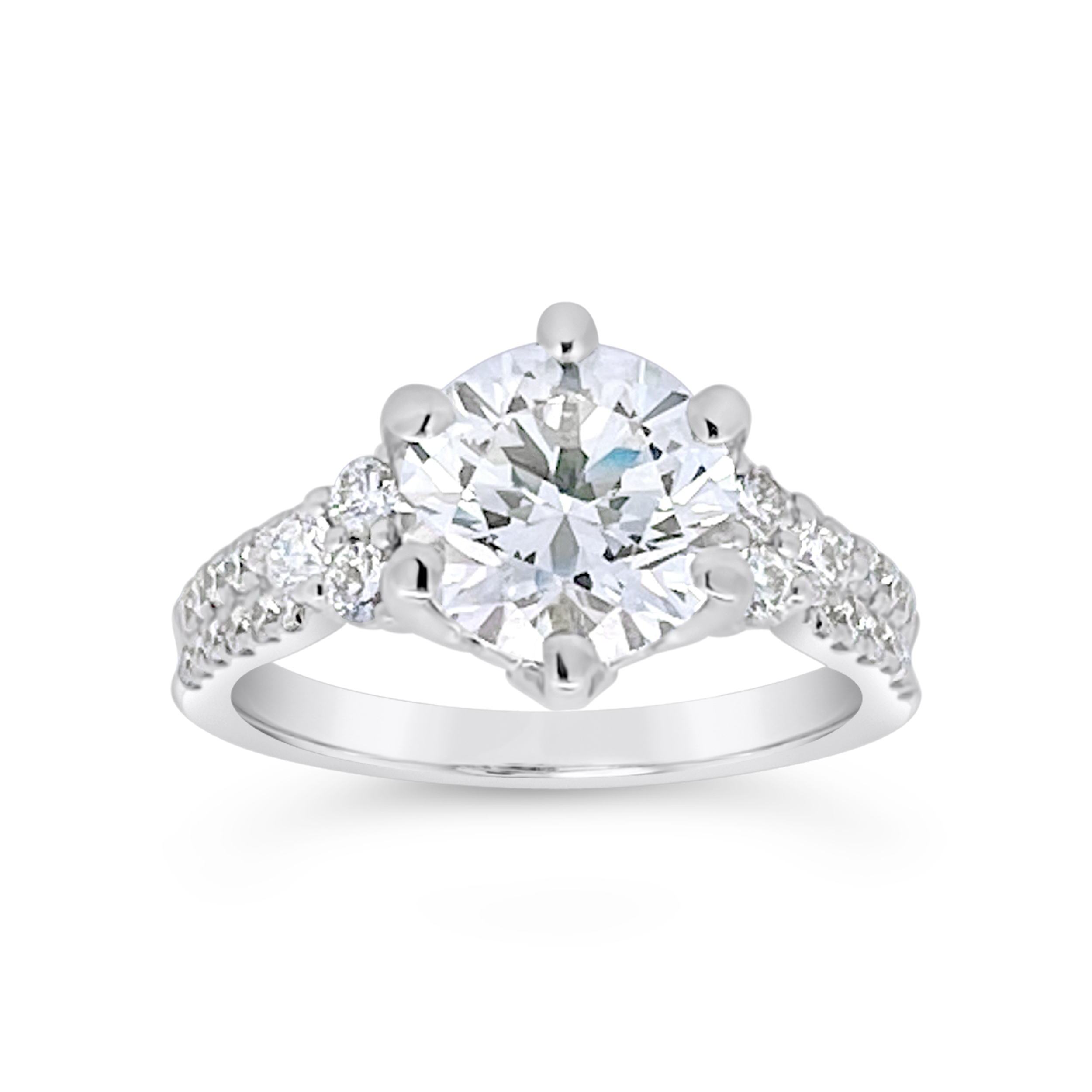 Yes By Martin Binder Diamond Engagement Ring (3.18 Ct. Tw.)