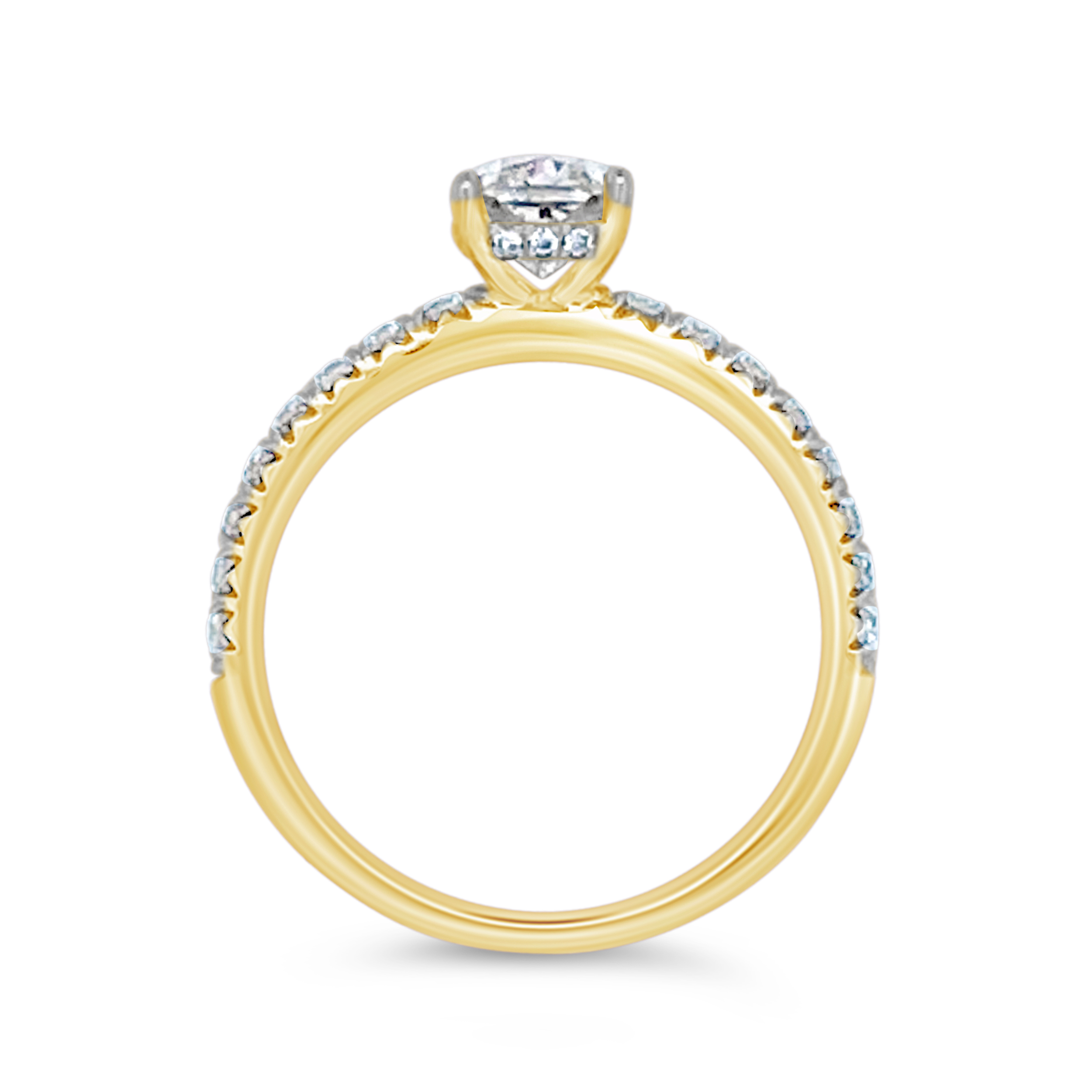 Yes By Martin Binder Cushion Diamond Engagement Ring (1.10 Ct. Tw.)
