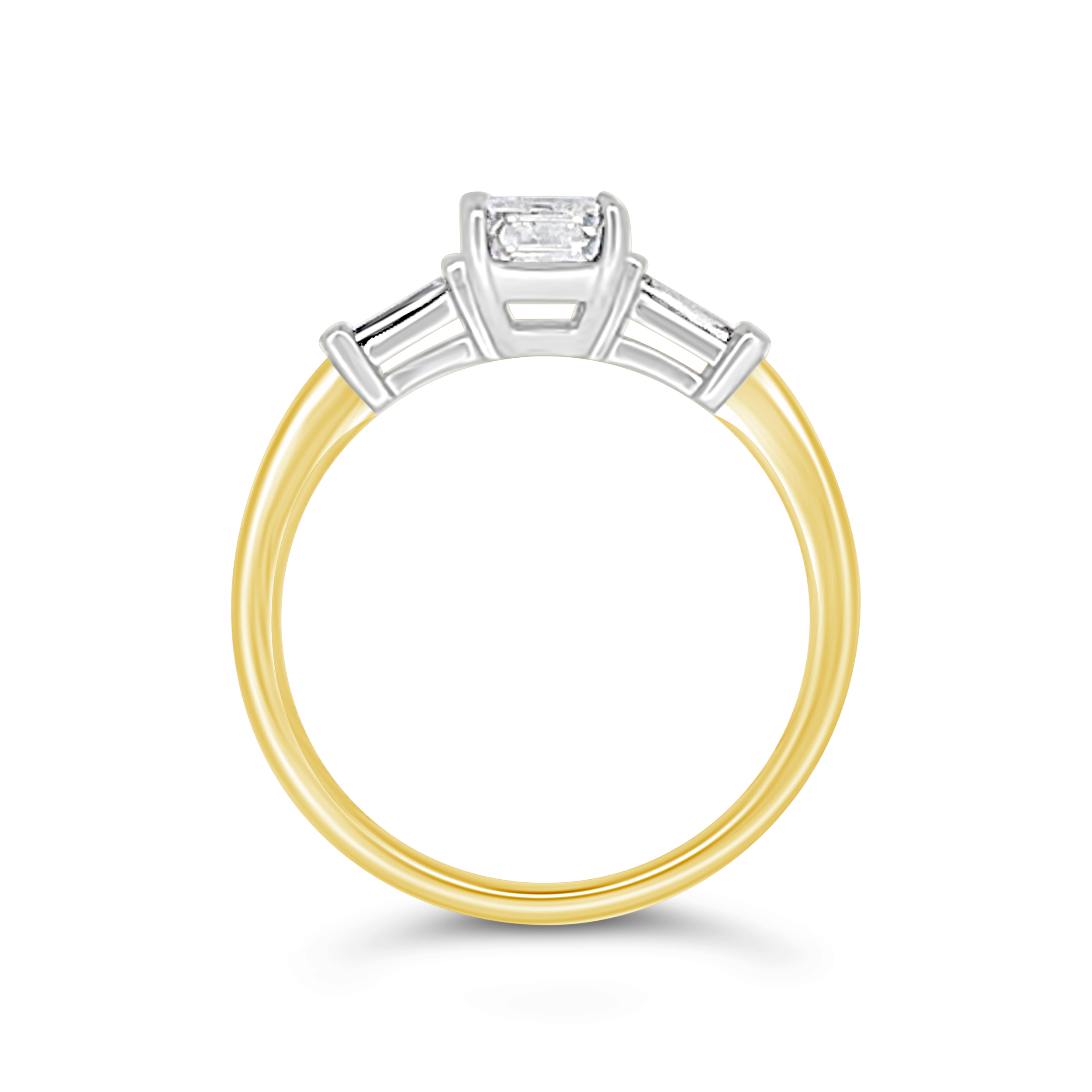 Yes By Martin Binder Three Stone Diamond Engagement Ring (1.15 Ct. Tw.)