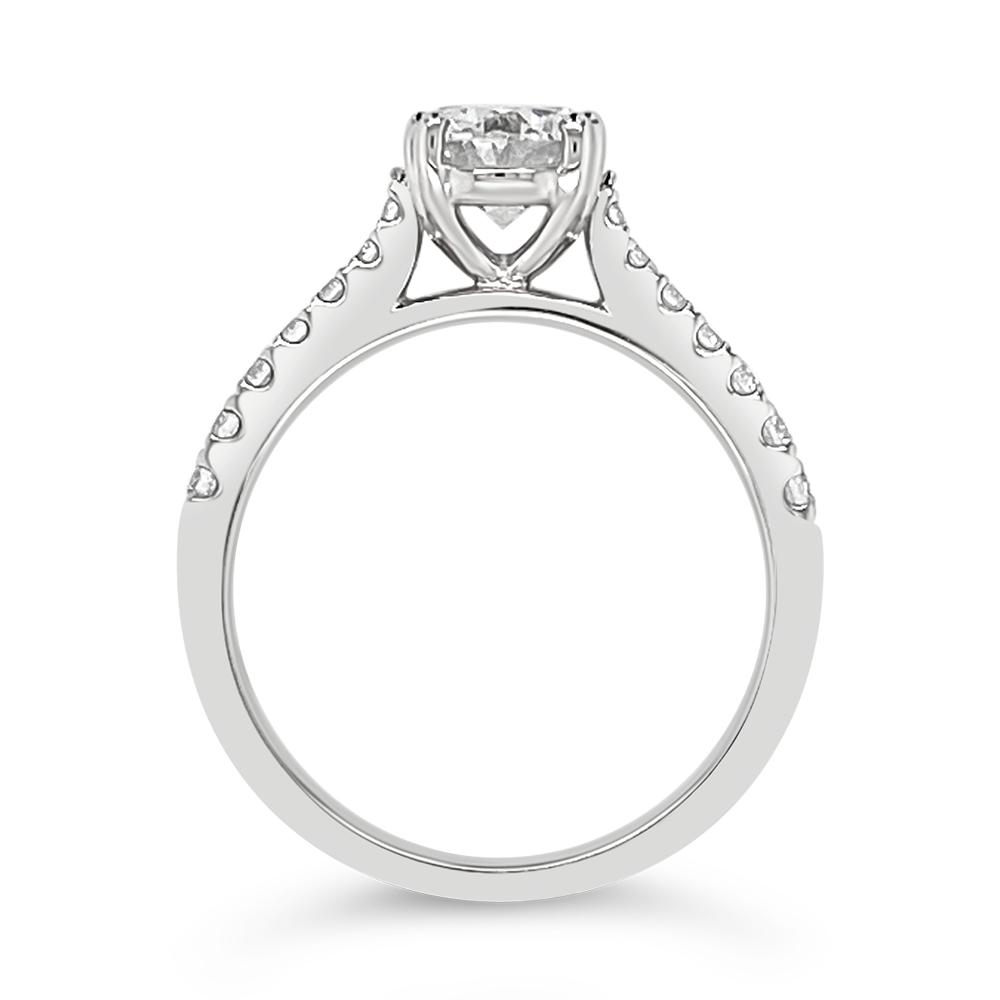 Yes By Martin Binder Oval Diamond Engagement Ring (1.73 Ct. Tw.)