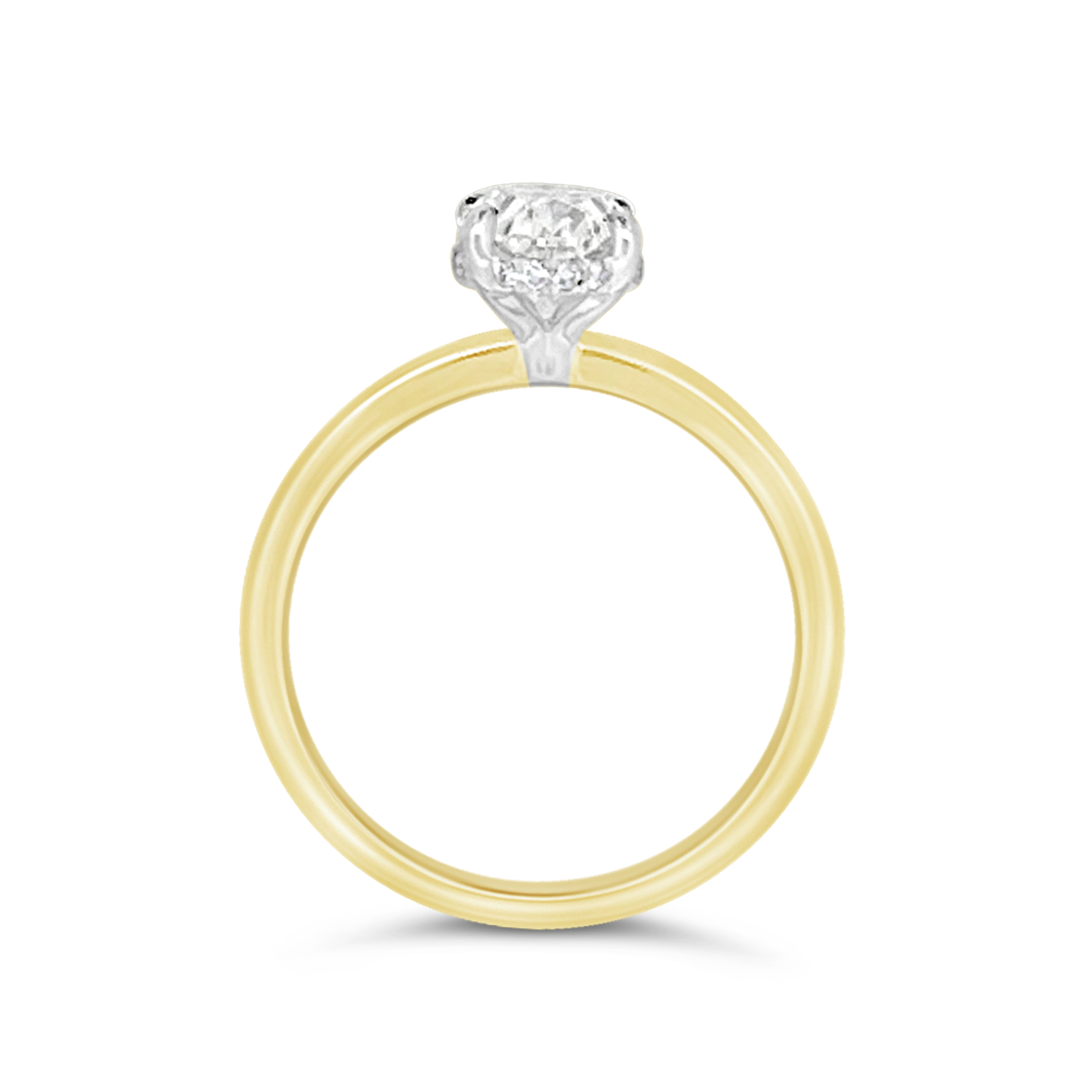 Yes By Martin Binder Oval Diamond Solitaire Engagement Ring (1.58 Ct. Tw.)