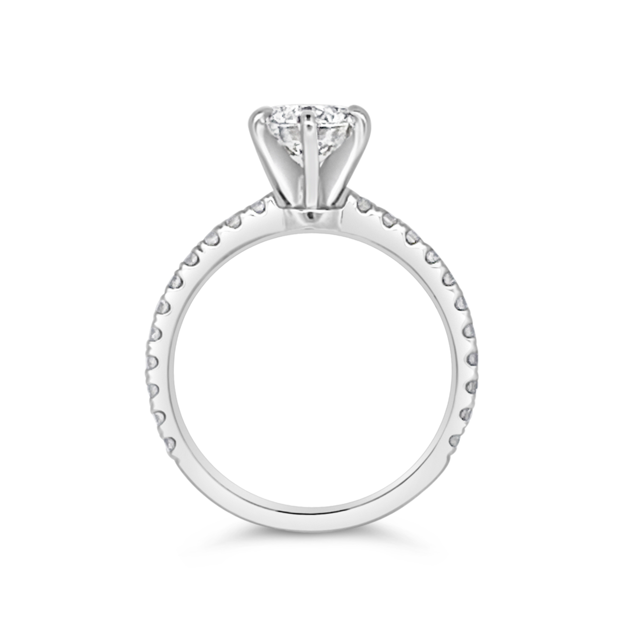 Yes by Martin Binder LAB-GROWN Round Diamond Engagement Ring (1.54 ct. tw.)