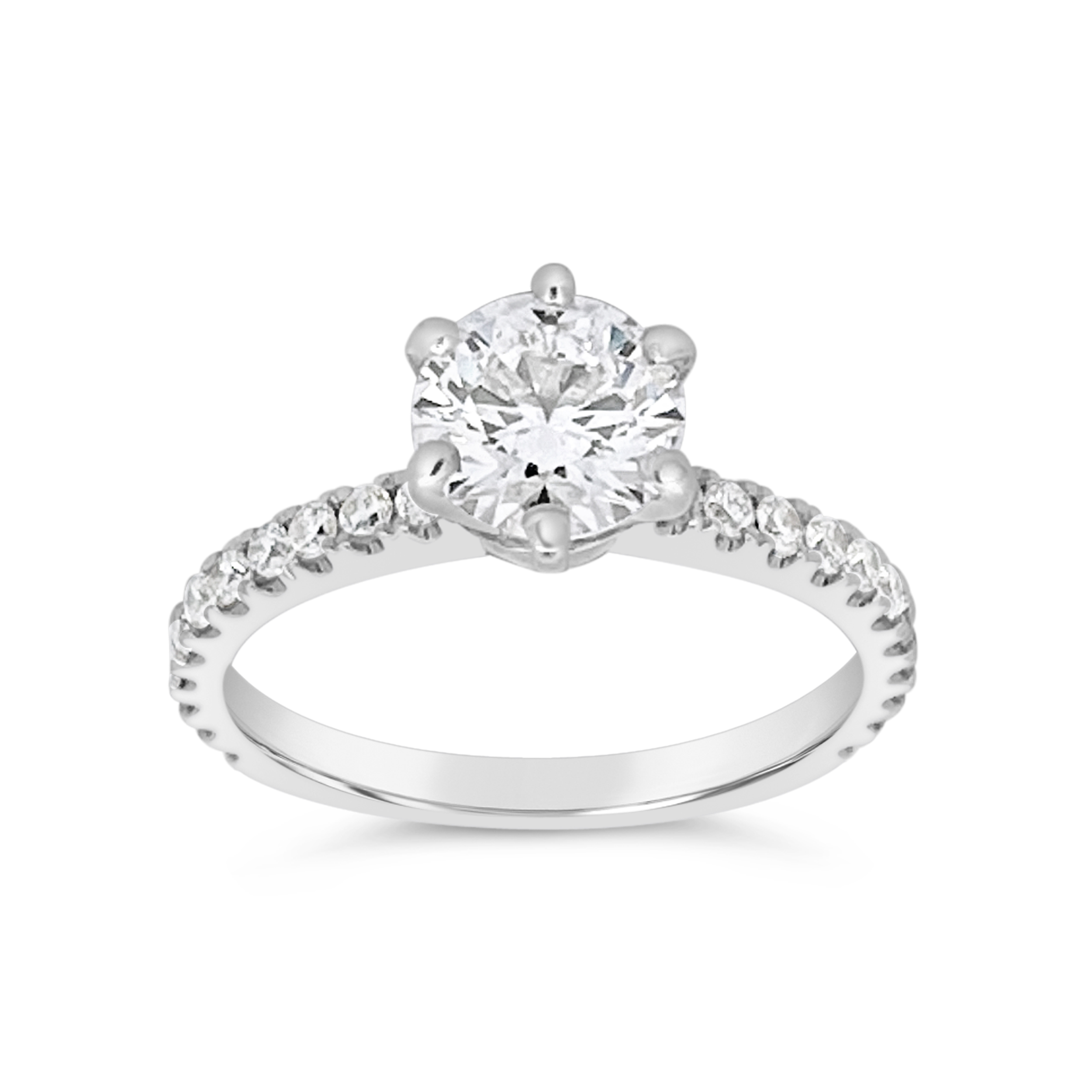 Yes by Martin Binder LAB-GROWN Round Diamond Engagement Ring (1.54 ct. tw.)