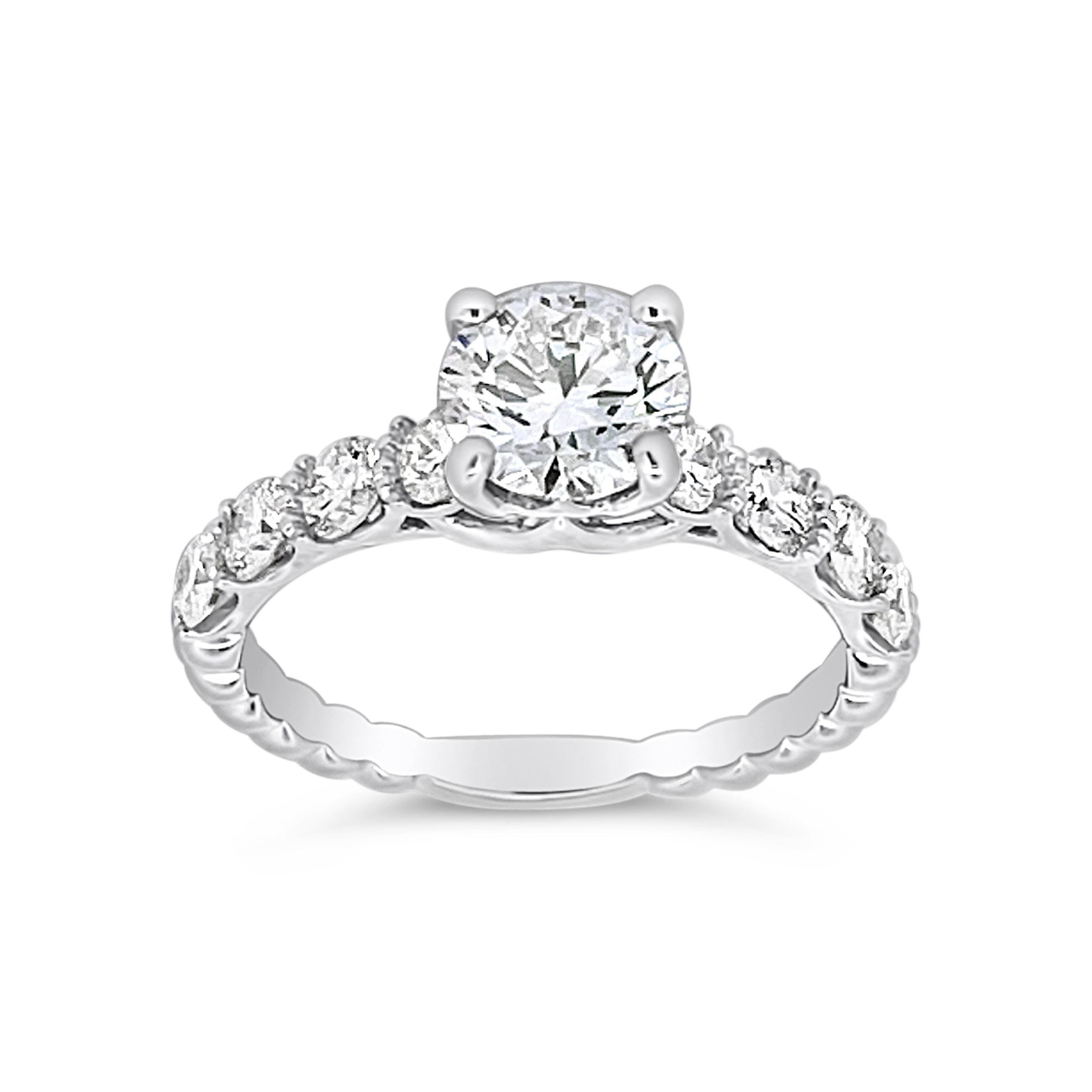 Yes by Martin Binder LAB-GROWN Round Diamond Engagement Ring (1.96 ct. tw.)