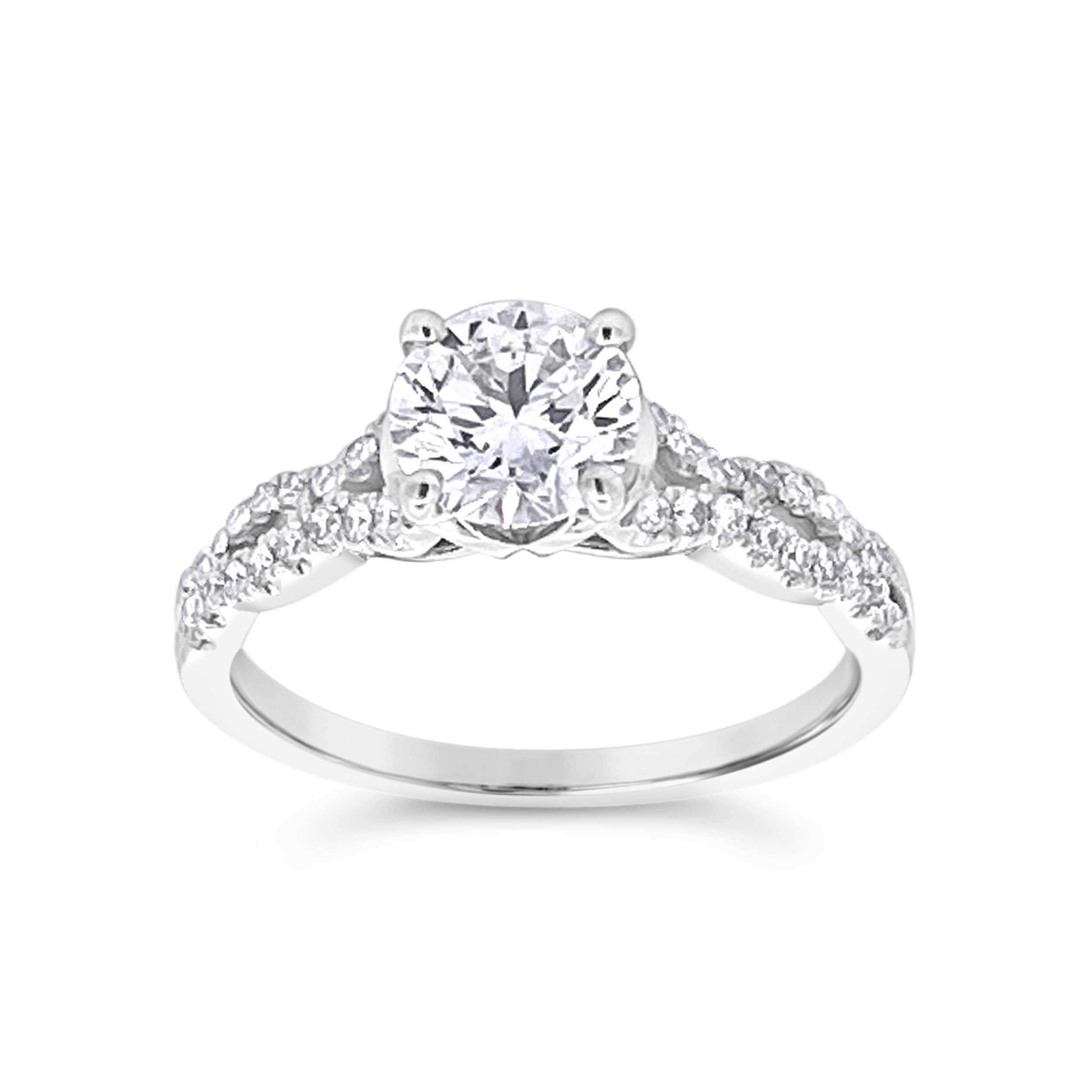 Yes by Martin Binder LAB-GROWN Diamond Twist Engagement Ring (1.26 ct. tw.)