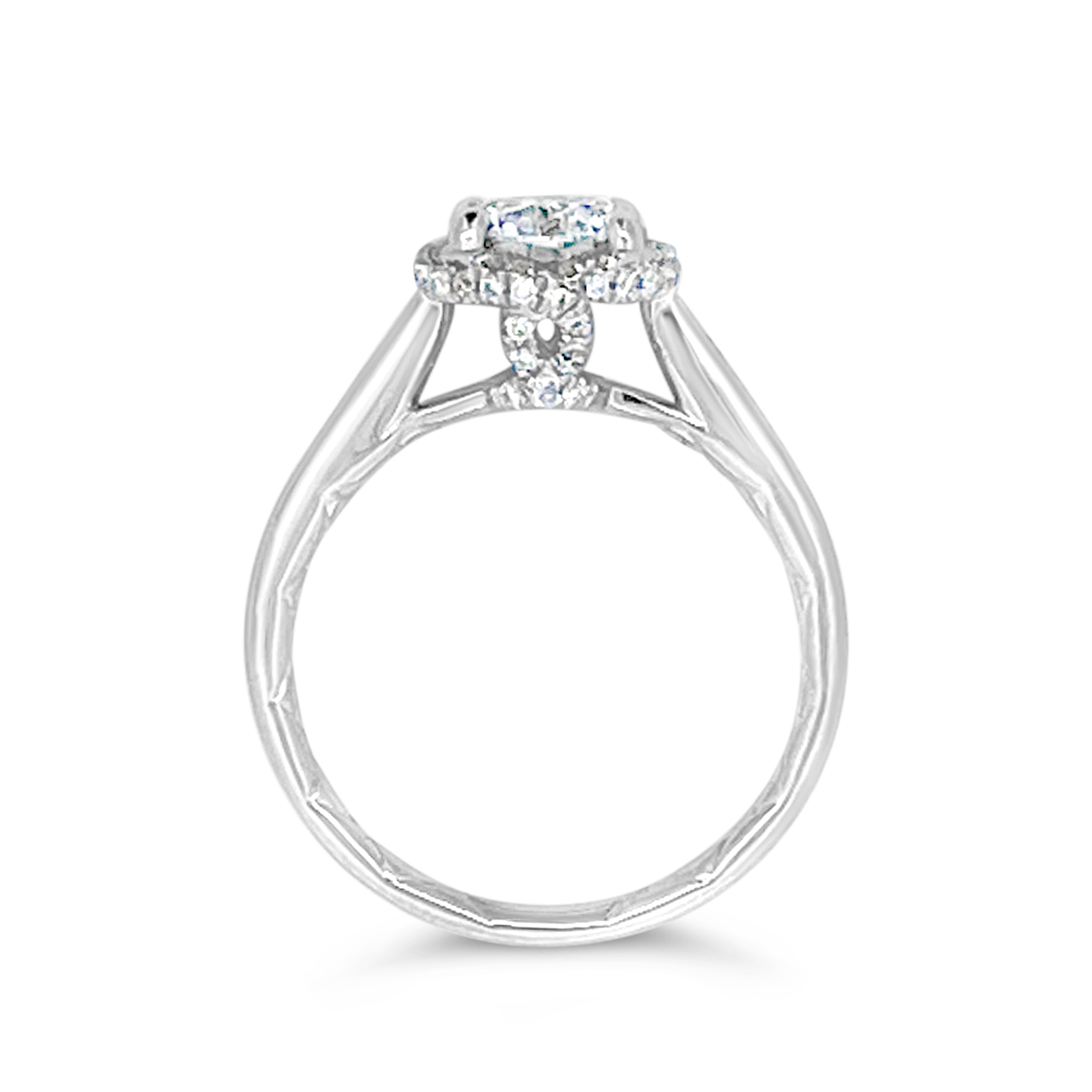 Yes by Martin Binder LAB-GROWN Diamond Halo Engagement Ring (1.33 ct. tw.)