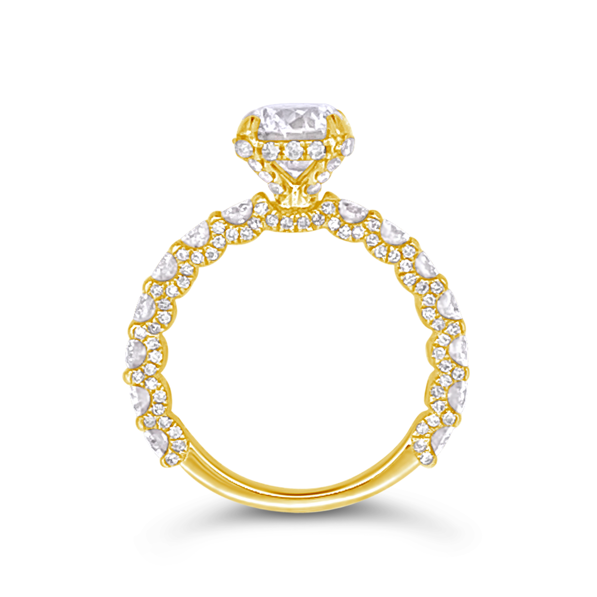Yes By Martin Binder Forevermark Diamond Engagement Ring (3.39 Ct. Tw.)