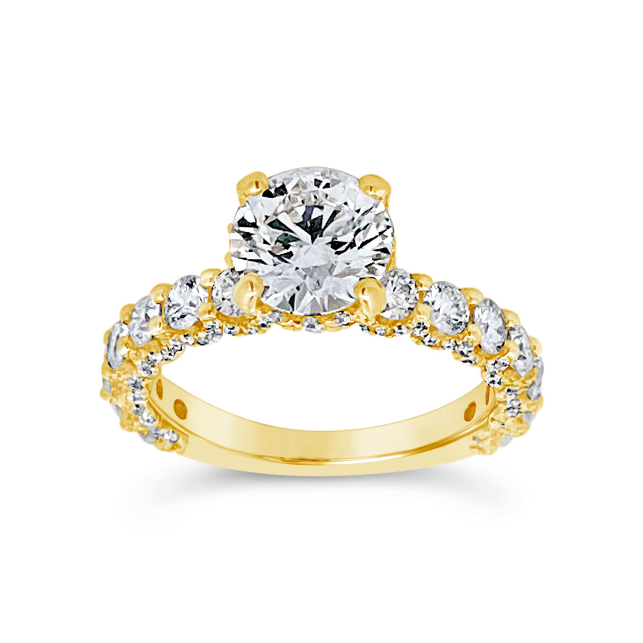 Yes By Martin Binder Forevermark Diamond Engagement Ring (3.39 Ct. Tw.)