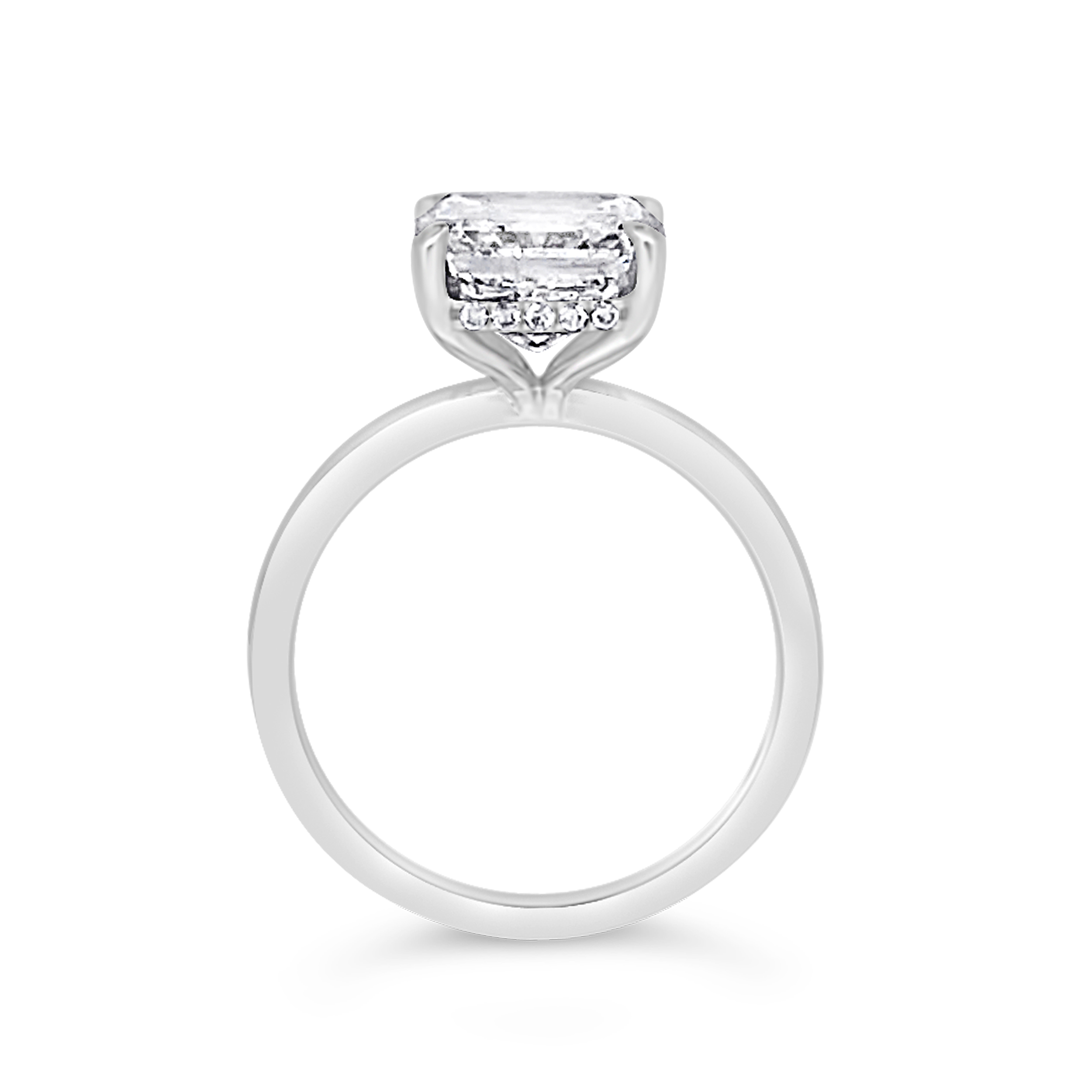 Yes by Martin Binder LAB-GROWN Radiant Diamond Solitaire Engagement Ring (4.15 ct. tw.)