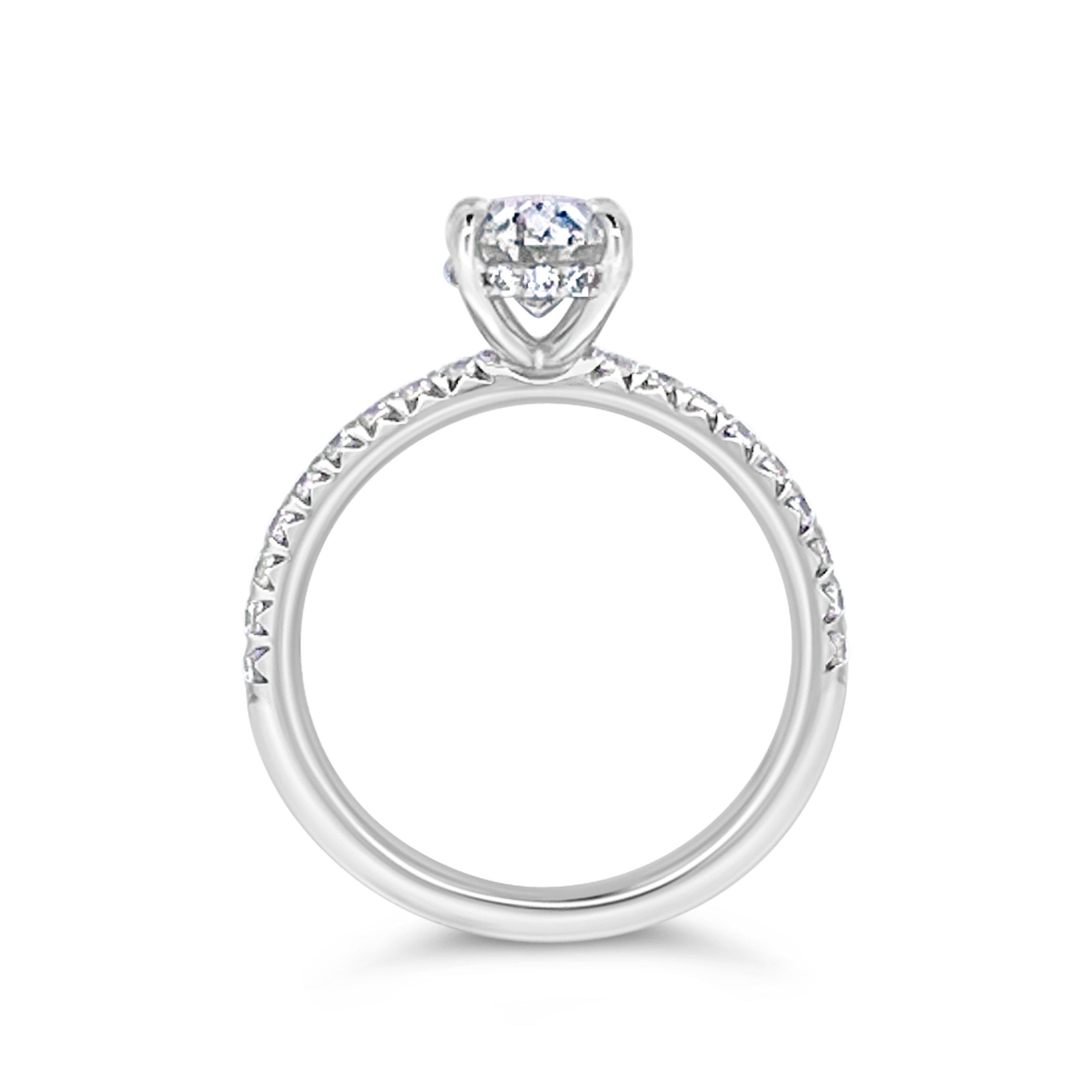 Yes By Martin Binder Oval Diamond Engagement Ring (1.90 Ct. Tw.)