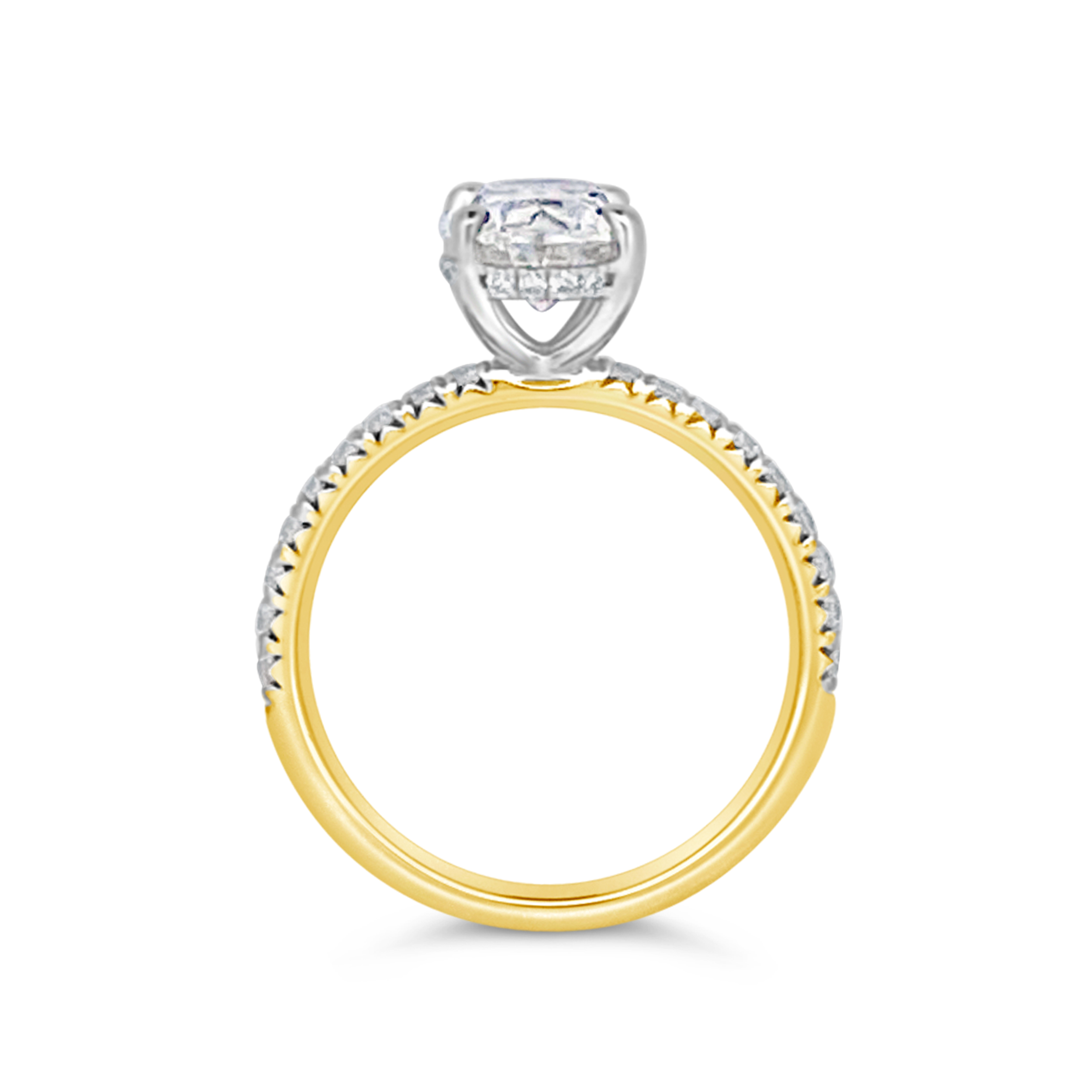 Yes By Martin Binder Oval Diamond Engagement Ring (2.44 Ct. Tw.)