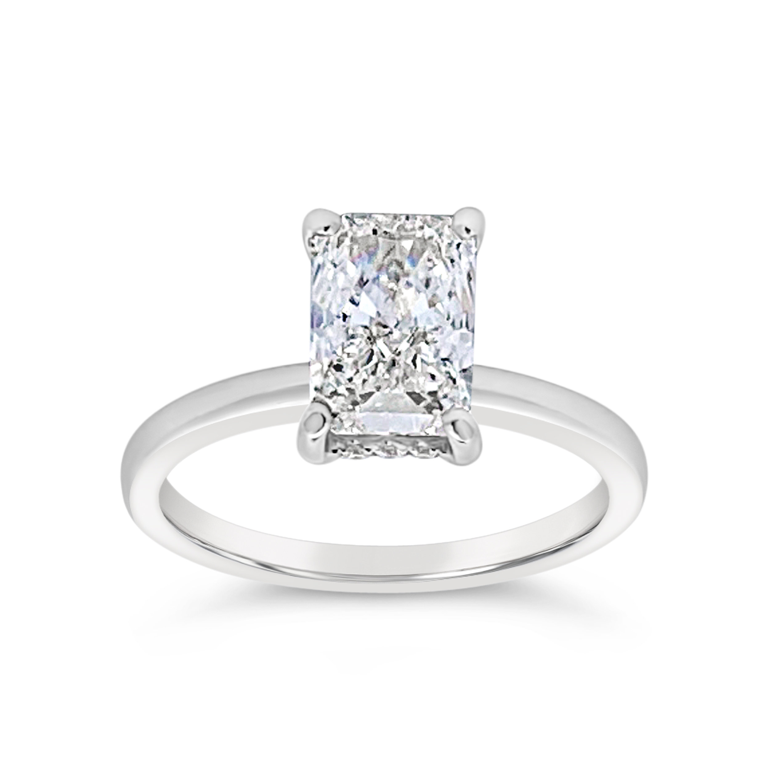 Yes by Martin Binder LAB-GROWN Radiant Diamond Solitaire Engagement Ring (1.63 ct. tw.)