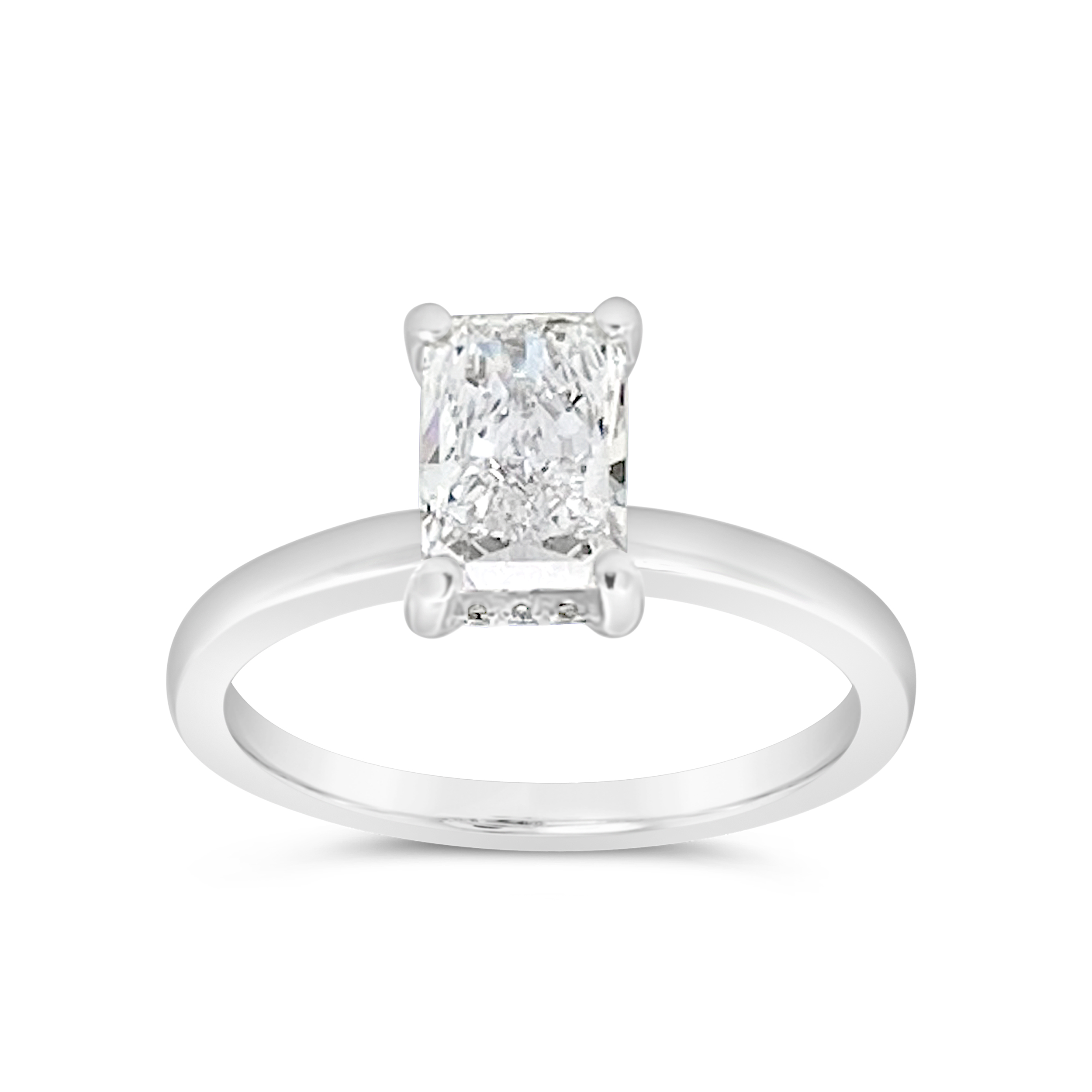 Yes by Martin Binder LAB-GROWN Radiant Diamond Solitaire Engagement Ring (1.15 ct. tw.)