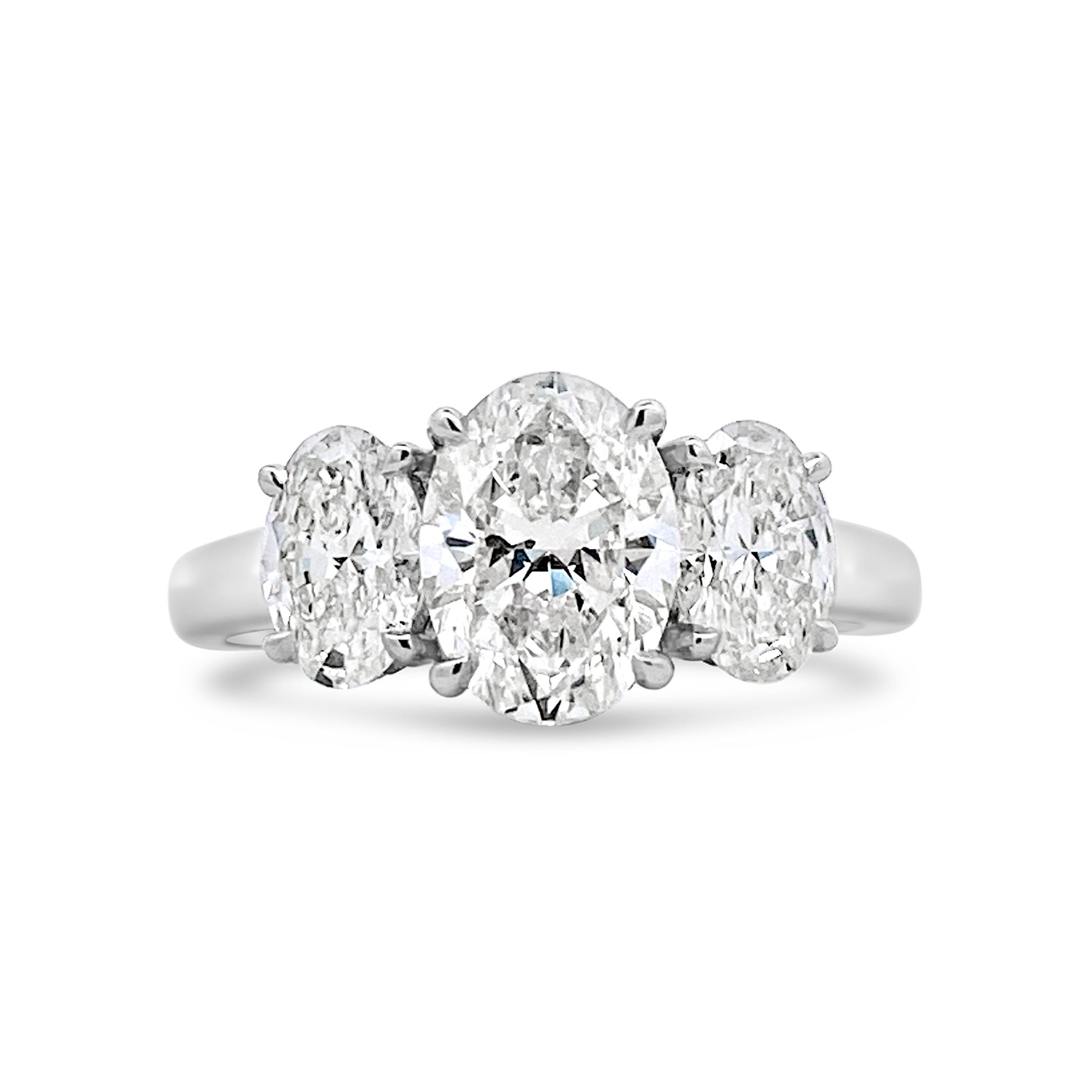 Yes By Martin Binder Three Stone Diamond Engagement Ring (2.60 Ct. Tw.)