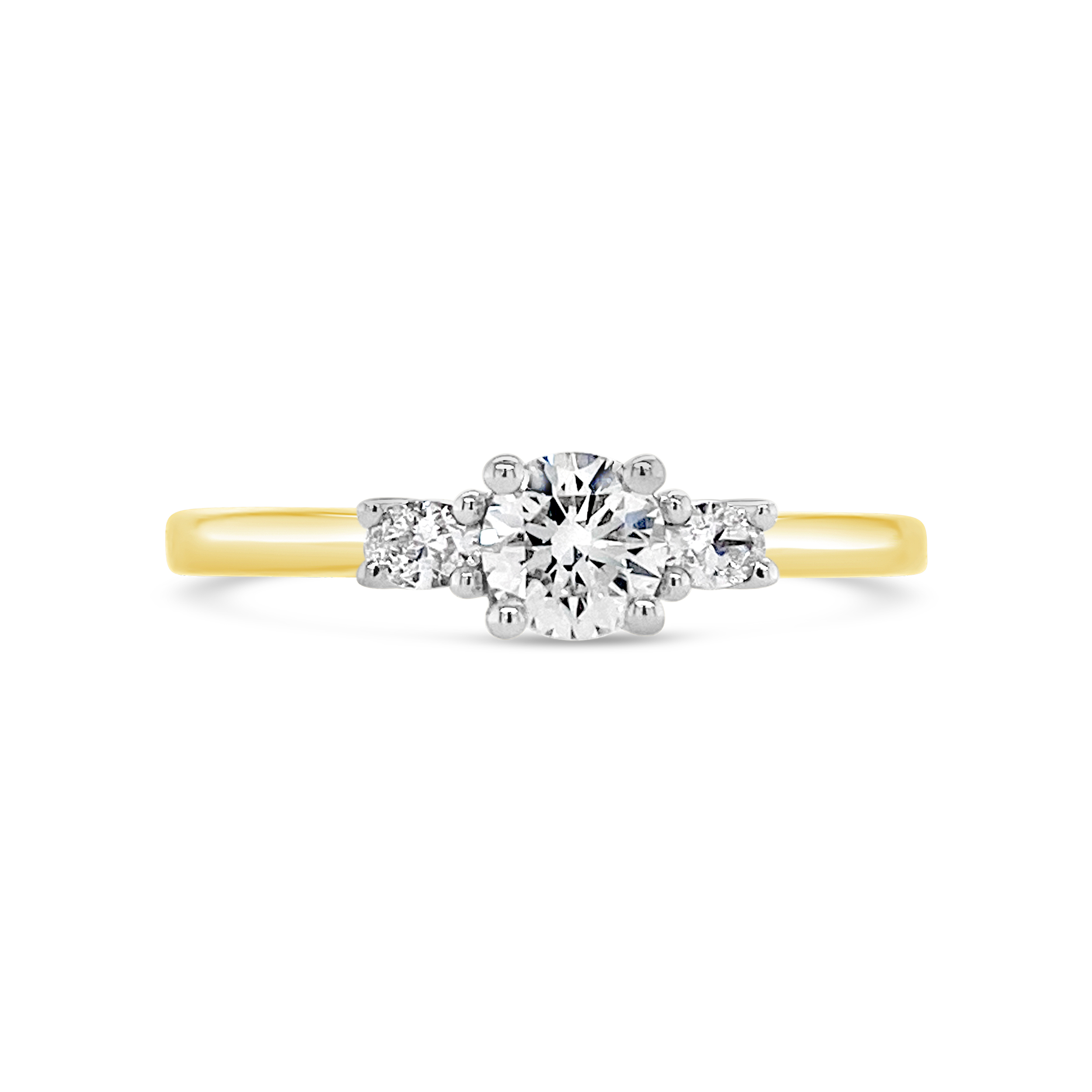 Yes By Martin Binder Three Stone Diamond Engagement Ring (0.44 Ct. Tw.)