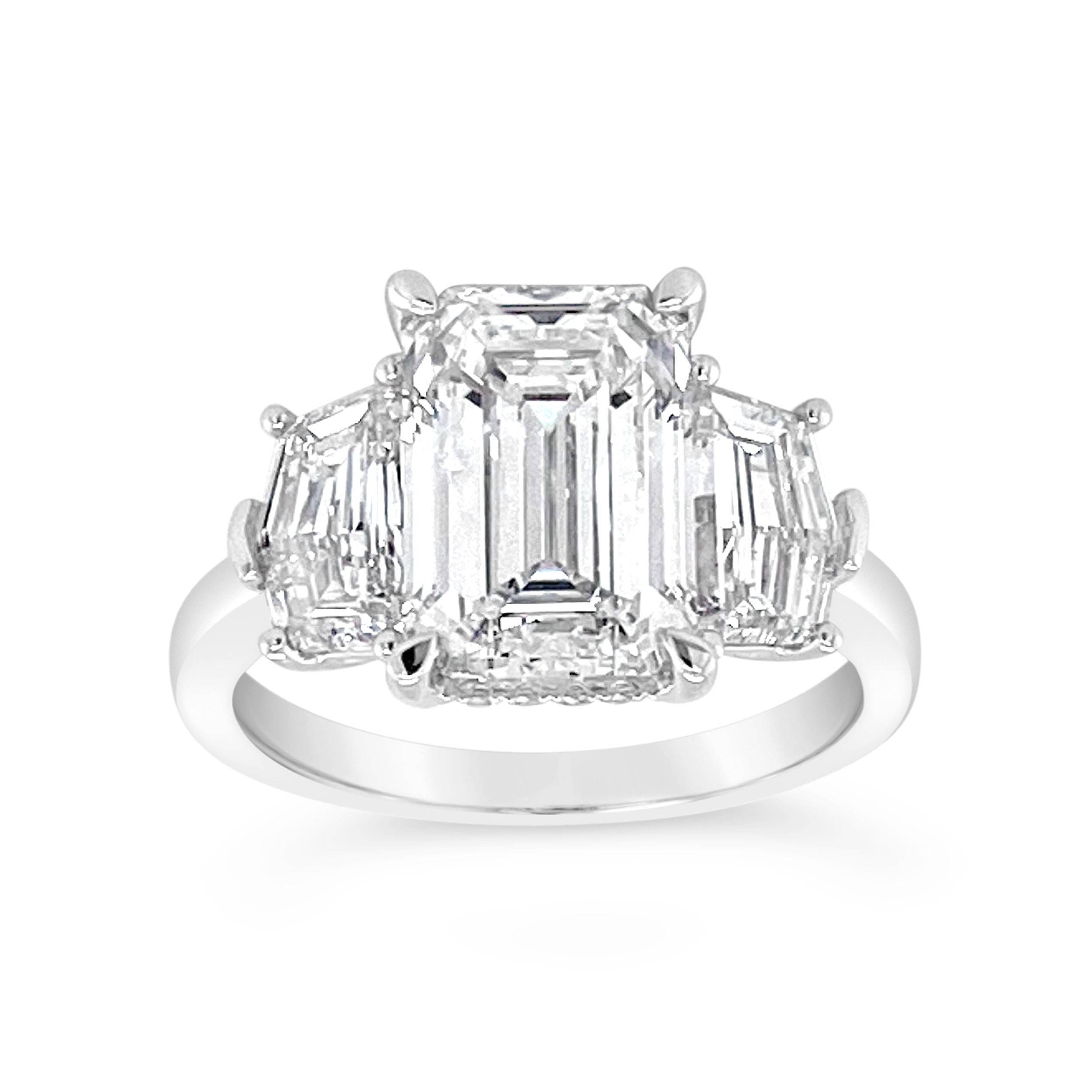 Yes by Martin Binder LAB-GROWN Diamond Three Stone Engagement Ring (5.51 ct. tw.)