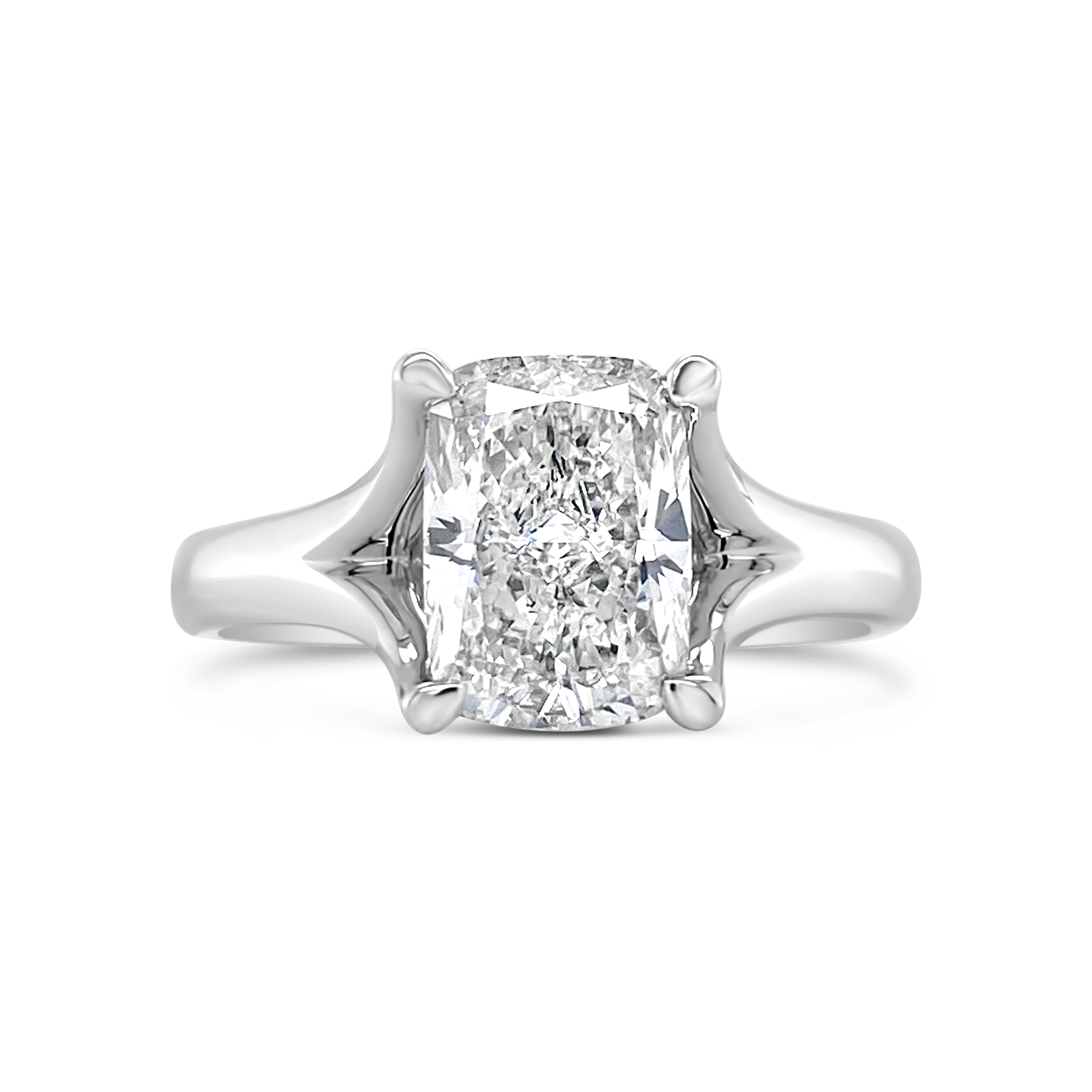 Yes by Martin Binder LAB-GROWN Cushion Diamond Solitaire Engagement Ring (1.98 ct. tw.)