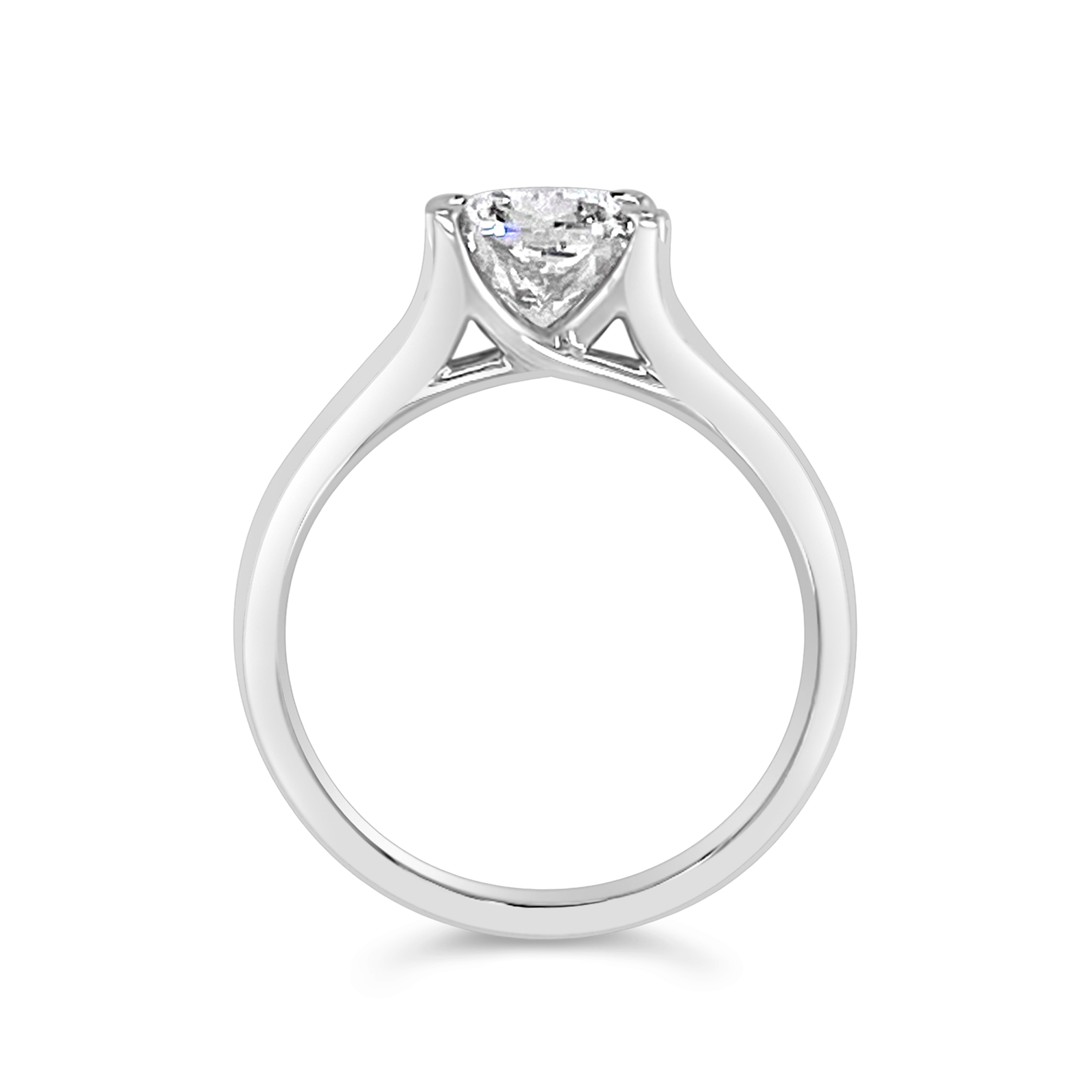 Yes by Martin Binder LAB-GROWN Cushion Diamond Solitaire Engagement Ring (1.98 ct. tw.)