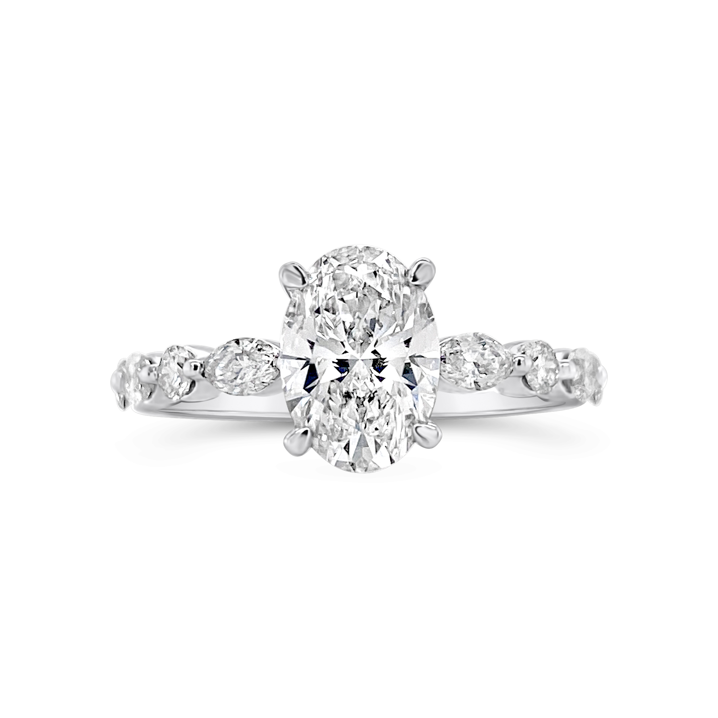 Yes by Martin Binder LAB-GROWN Oval Diamond Engagement Ring (1.95 ct. tw.)