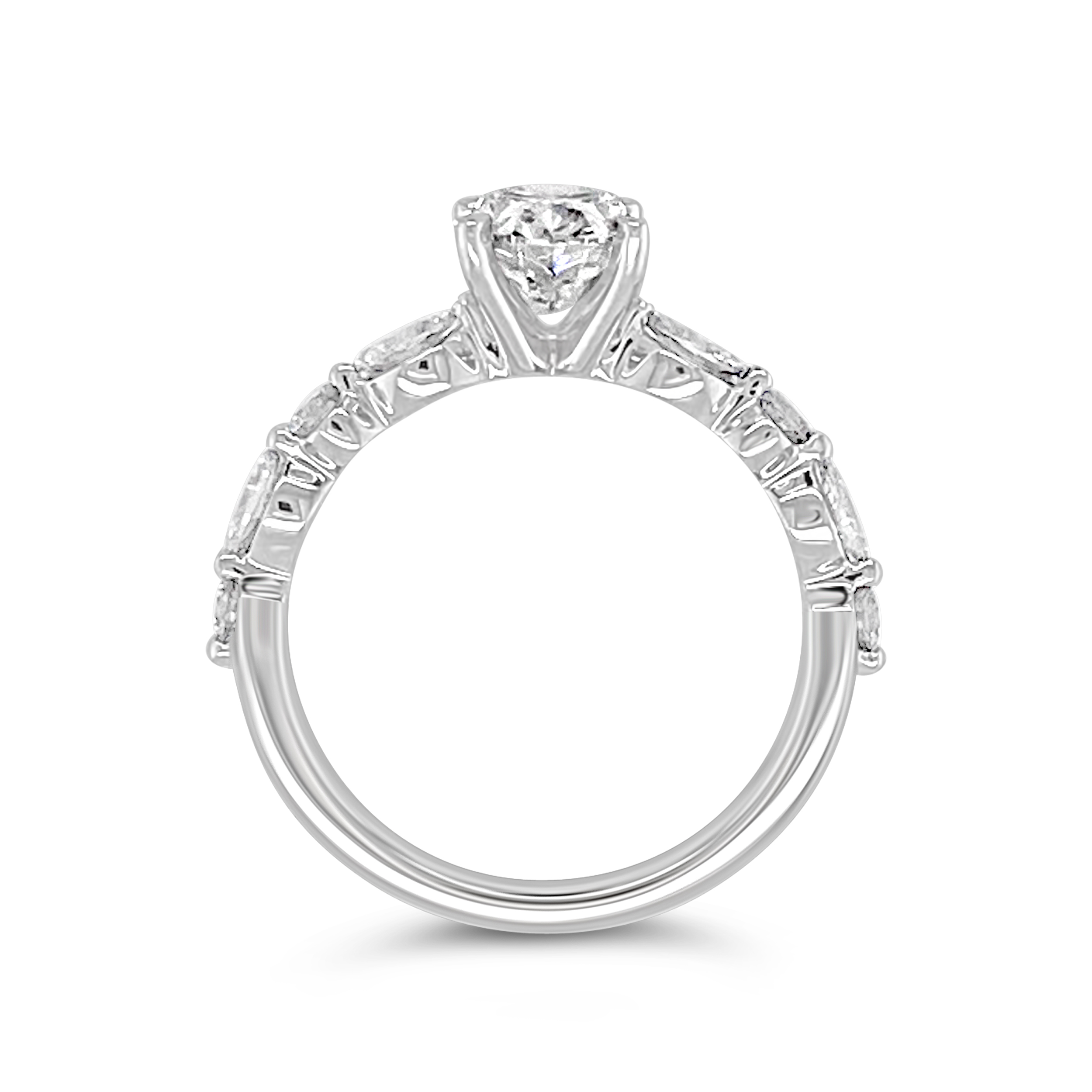 Yes by Martin Binder LAB-GROWN Oval Diamond Engagement Ring (1.95 ct. tw.)