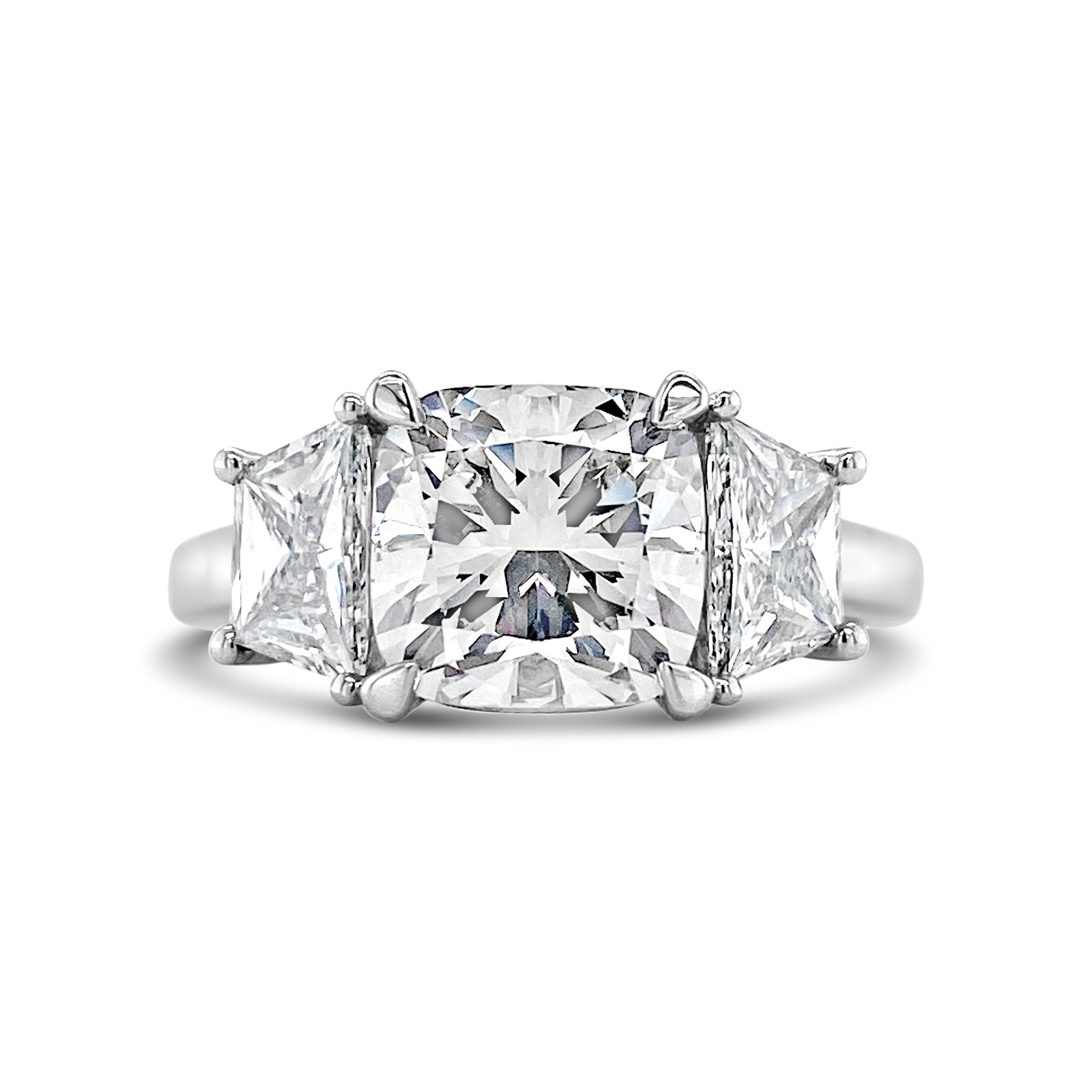Yes by Martin Binder LAB-GROWN Three Stone Diamond Engagement Ring (3.48 ct. tw.)
