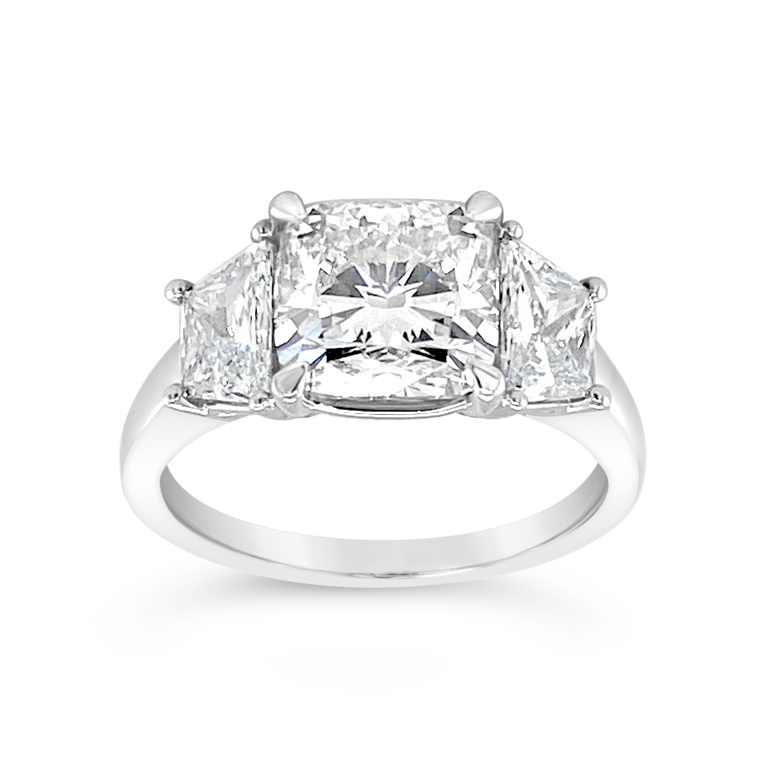 Yes by Martin Binder LAB-GROWN Three Stone Diamond Engagement Ring (3.48 ct. tw.)
